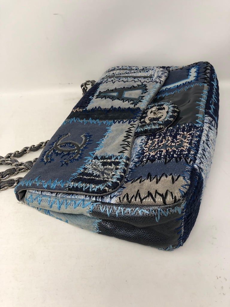 Chanel Denim Patchwork Bag at 1stDibs