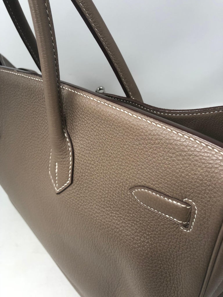 Ginza Xiaoma - ✨Unused✨ Birkin 40 in Etoupe Togo leather