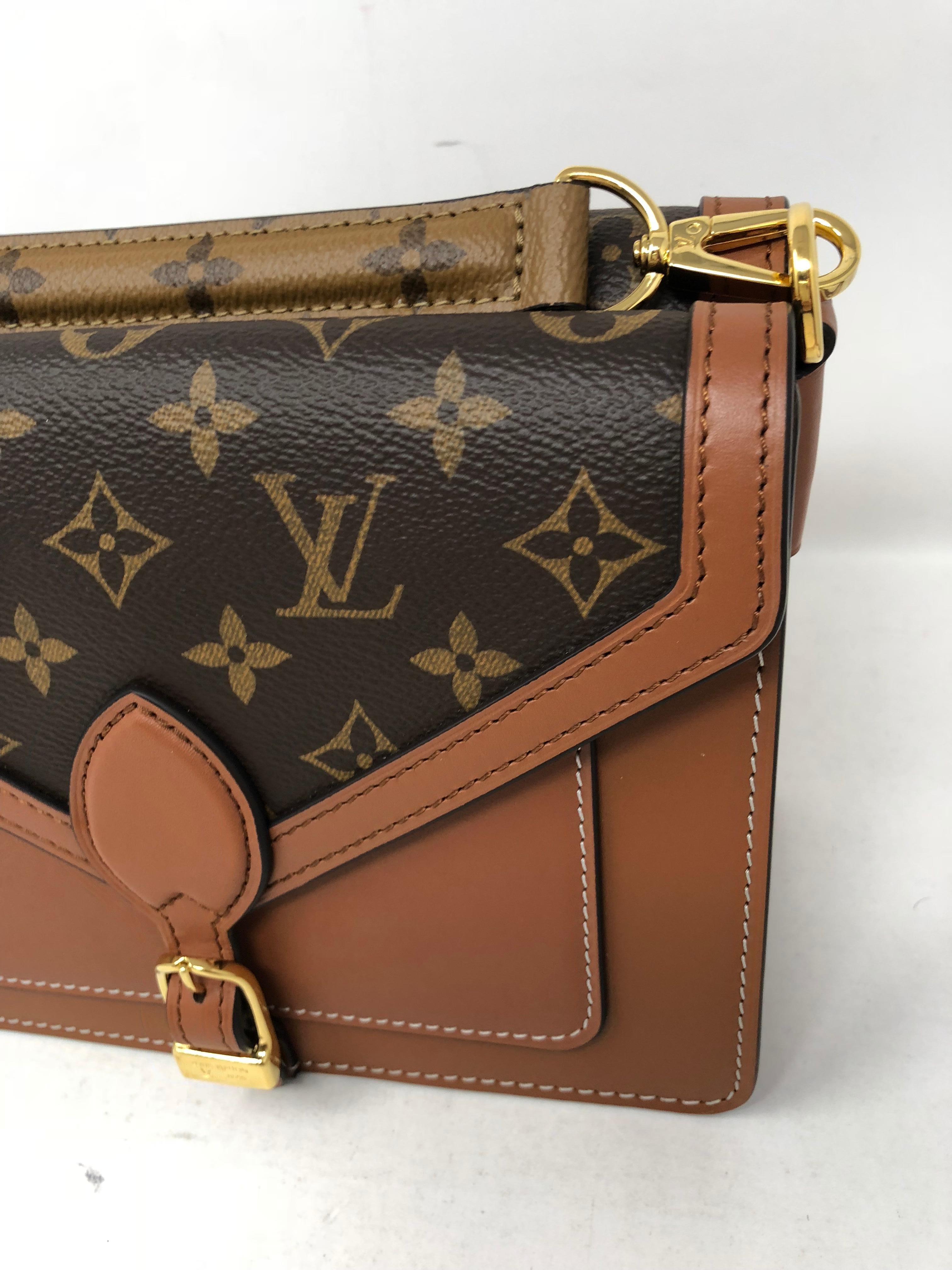 Louis Vuitton Runway 2019 Reverse Handle/ Mono/Leather Bag 6