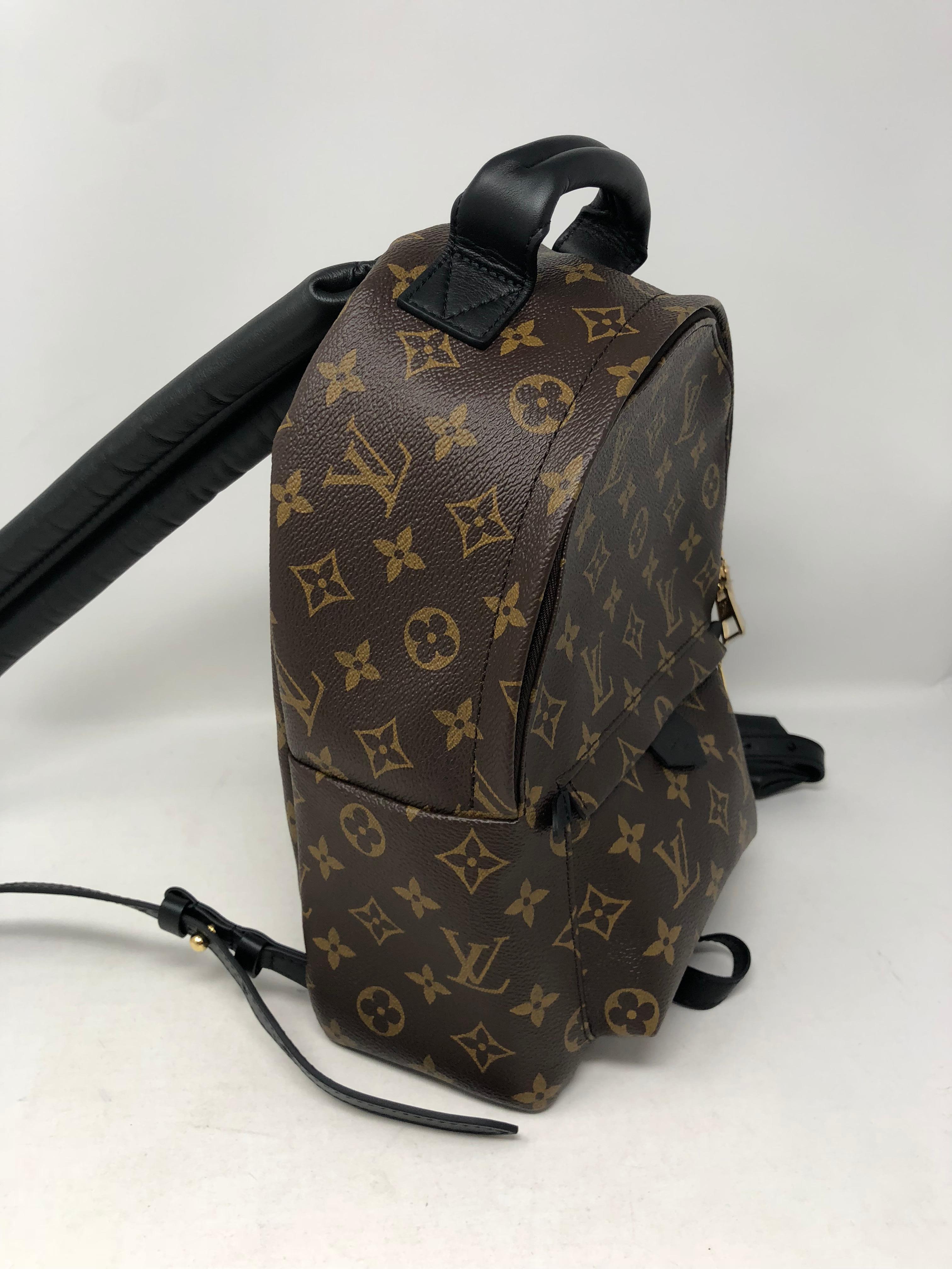 Black Louis Vuitton Palm Springs Backpack PM