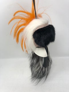 Fendi Fur Karlito Keychain Holder