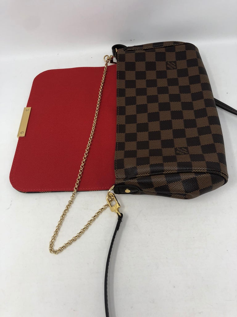 Louis Vuitton Favorite MM Damier Ebene Crossbody at 1stDibs louis