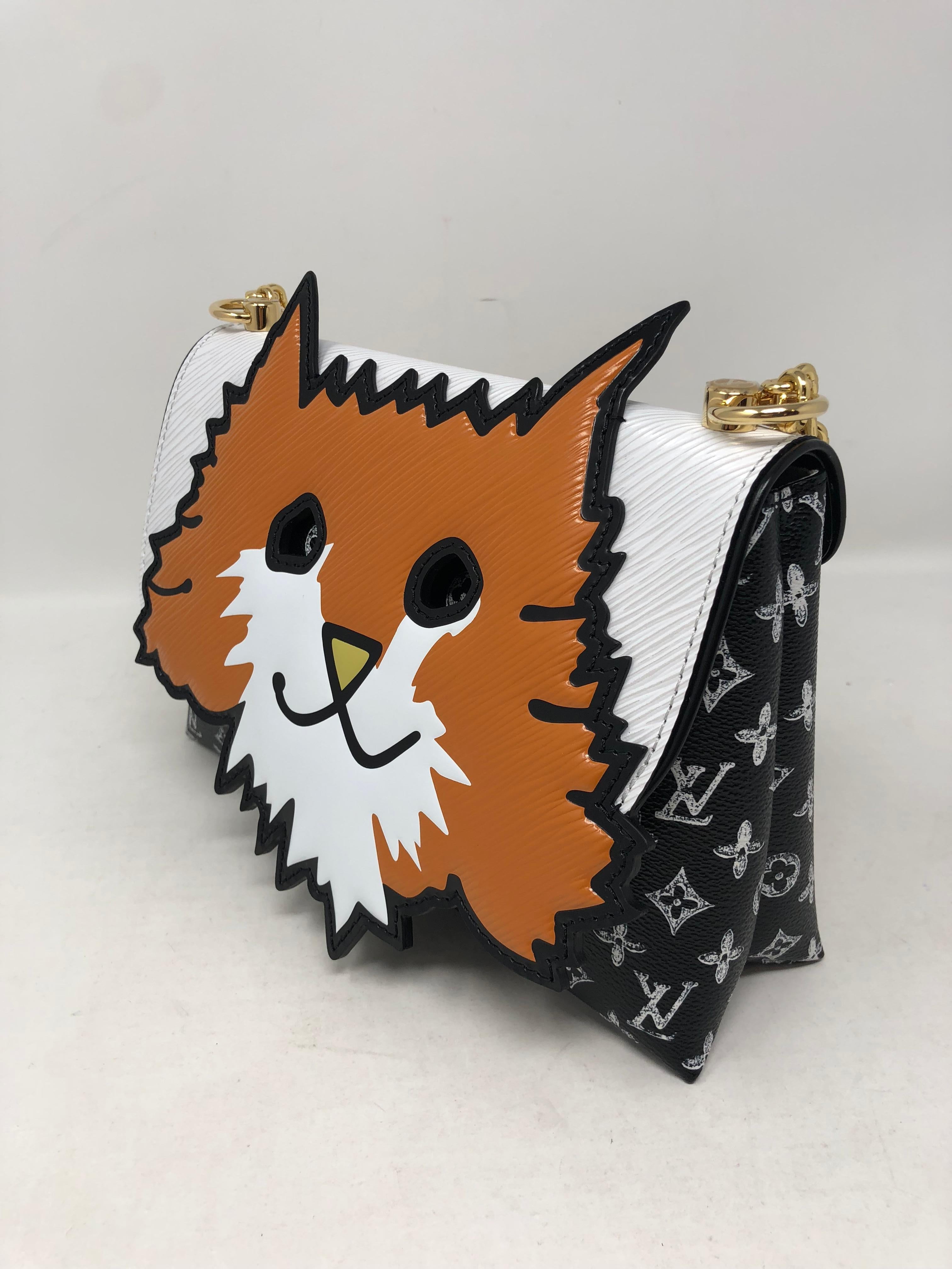 Louis Vuitton Orange Cat Chain Clutch 2019 2