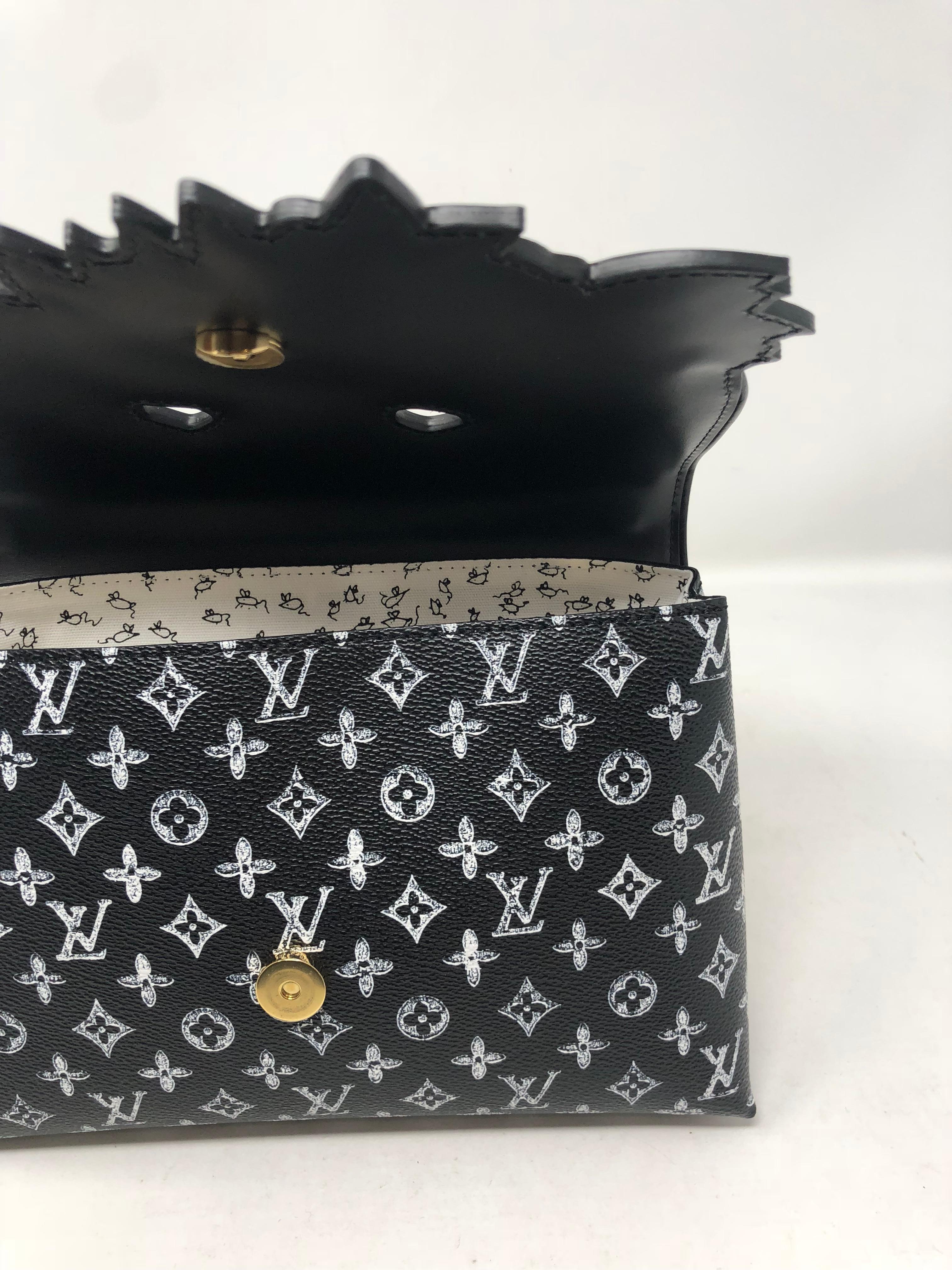 Women's or Men's Louis Vuitton Orange Cat Chain Clutch 2019