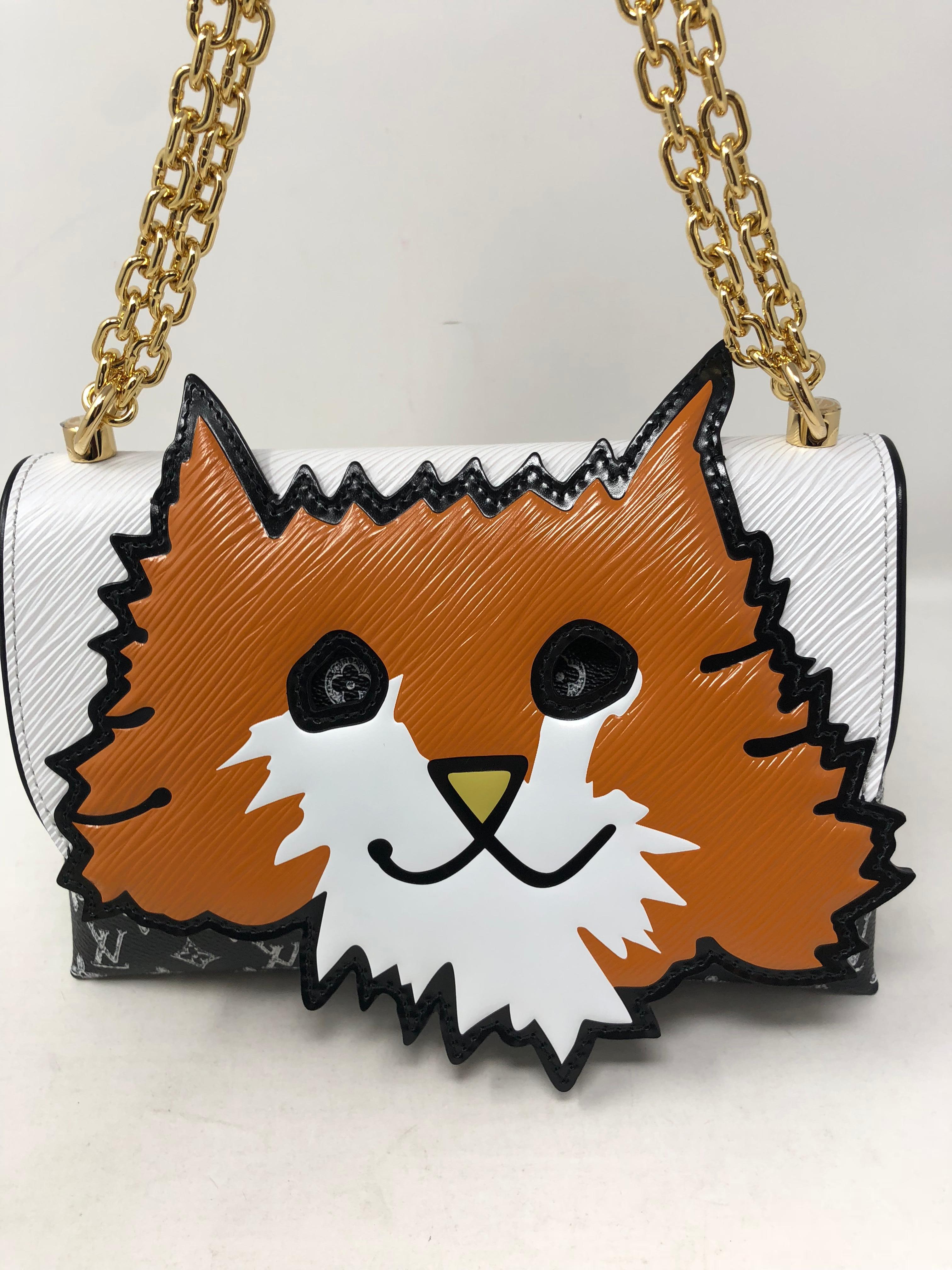 Louis Vuitton Orange Cat Chain Clutch 2019 4