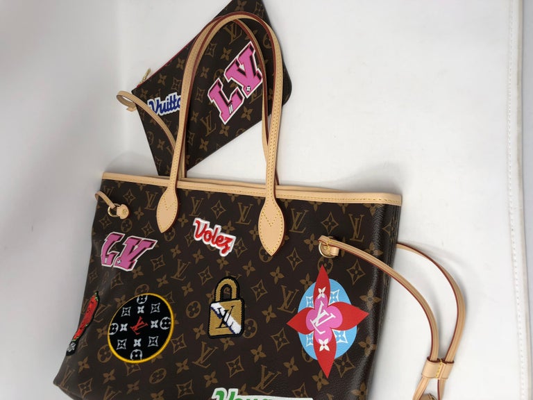 Louis Vuitton Neverfull The Patches Collection 2018 For Sale at 1stdibs