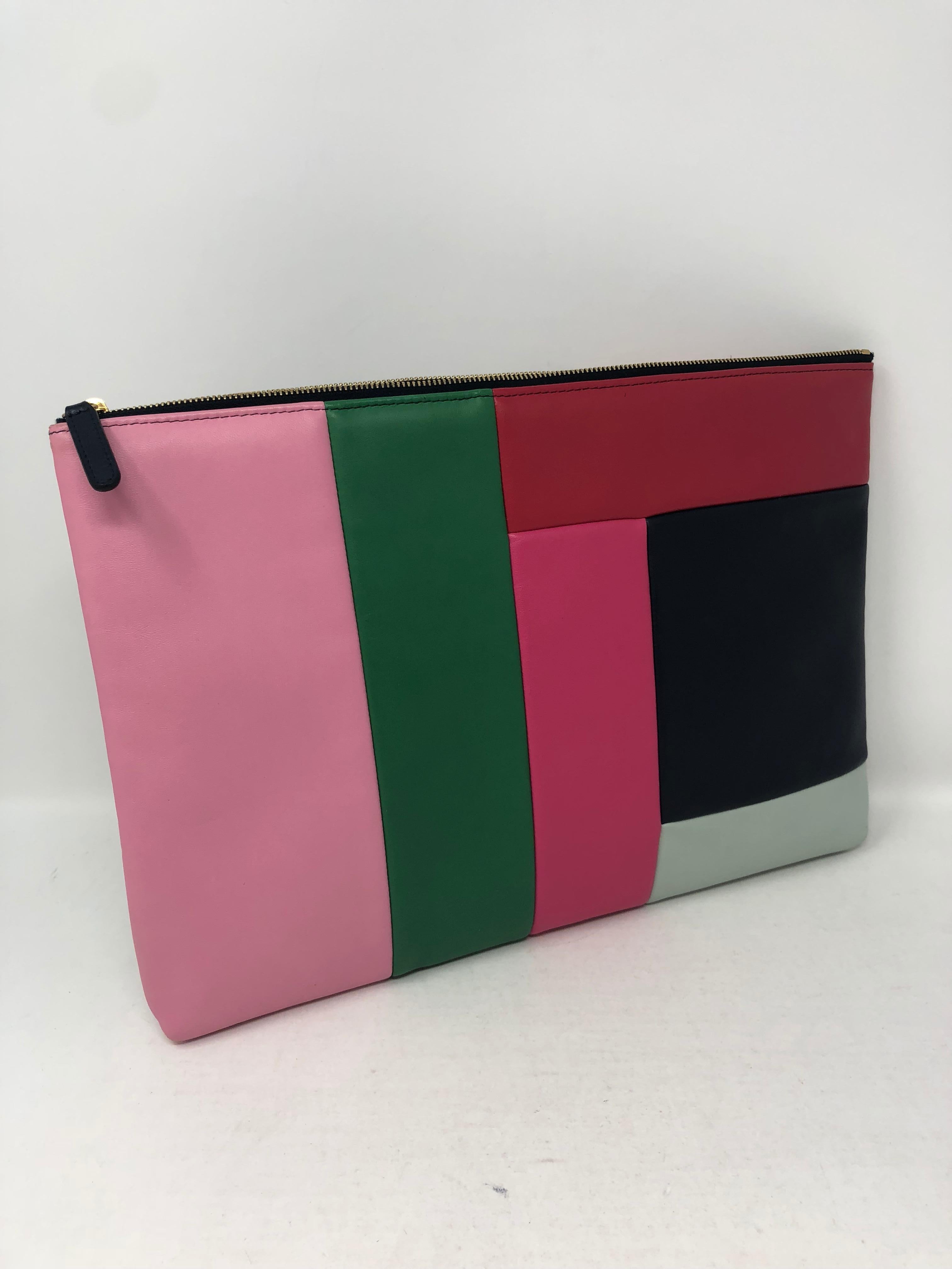 Chanel Color Block Clutch 6