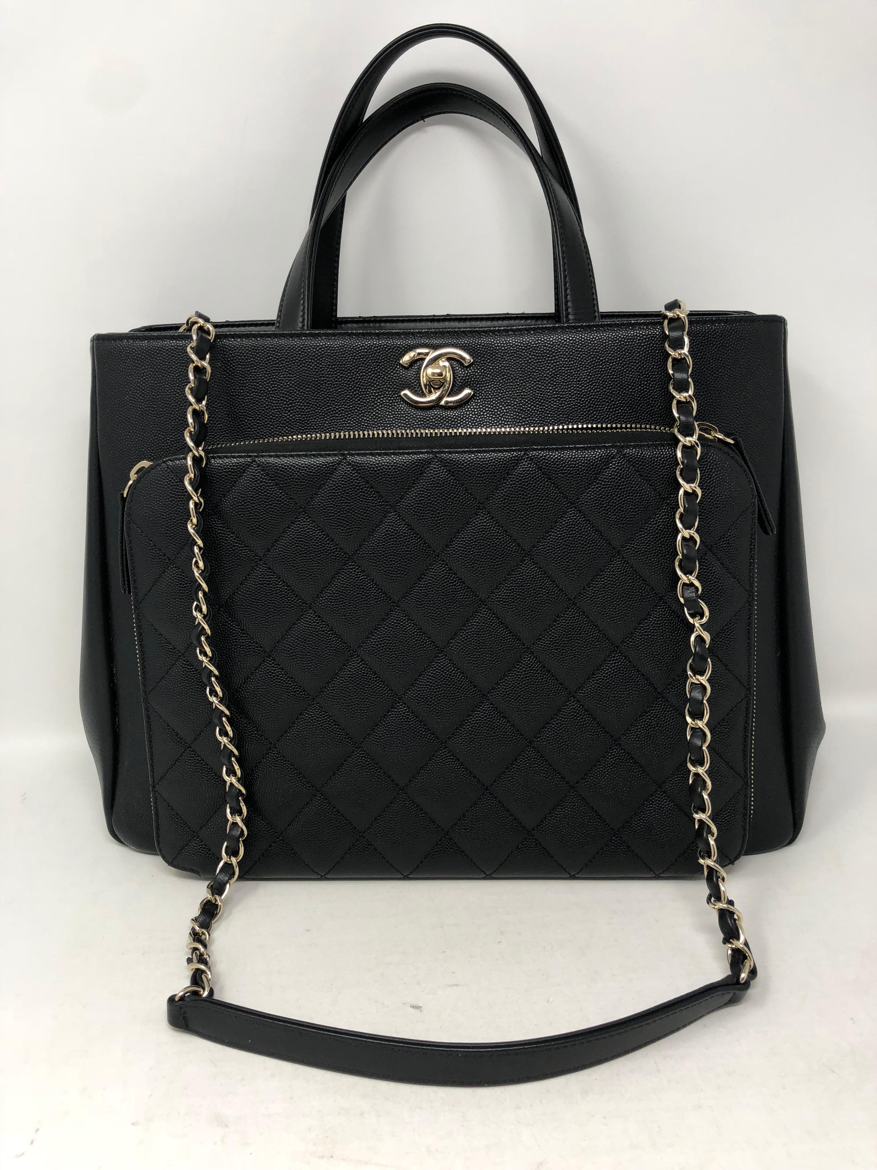 Women's or Men's Chanel Black Affinity Bag