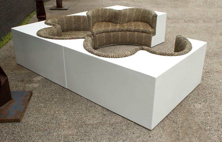 Fabric Archizoom Associati Modular Safari Imperial Sofa for Paltronova Italy 1970s  For Sale
