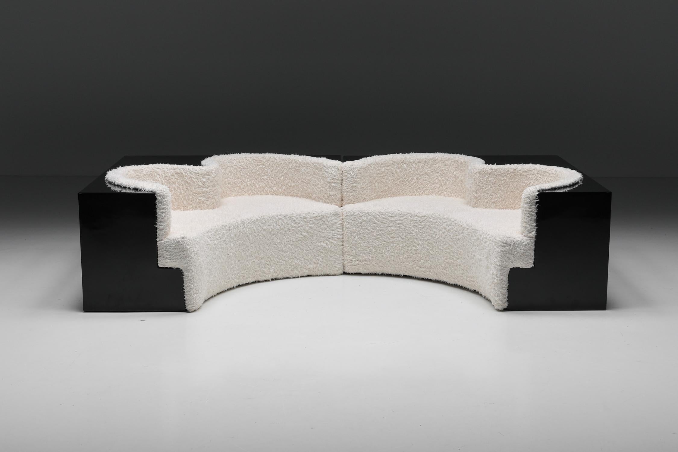 Archizoom Associati, Modular Safari Sofa, for Poltronova, Italy, 1968 11