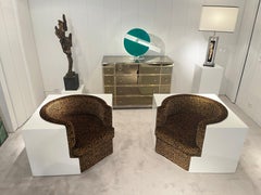 Archizoom Associati Safari Armchairs, circa 1970