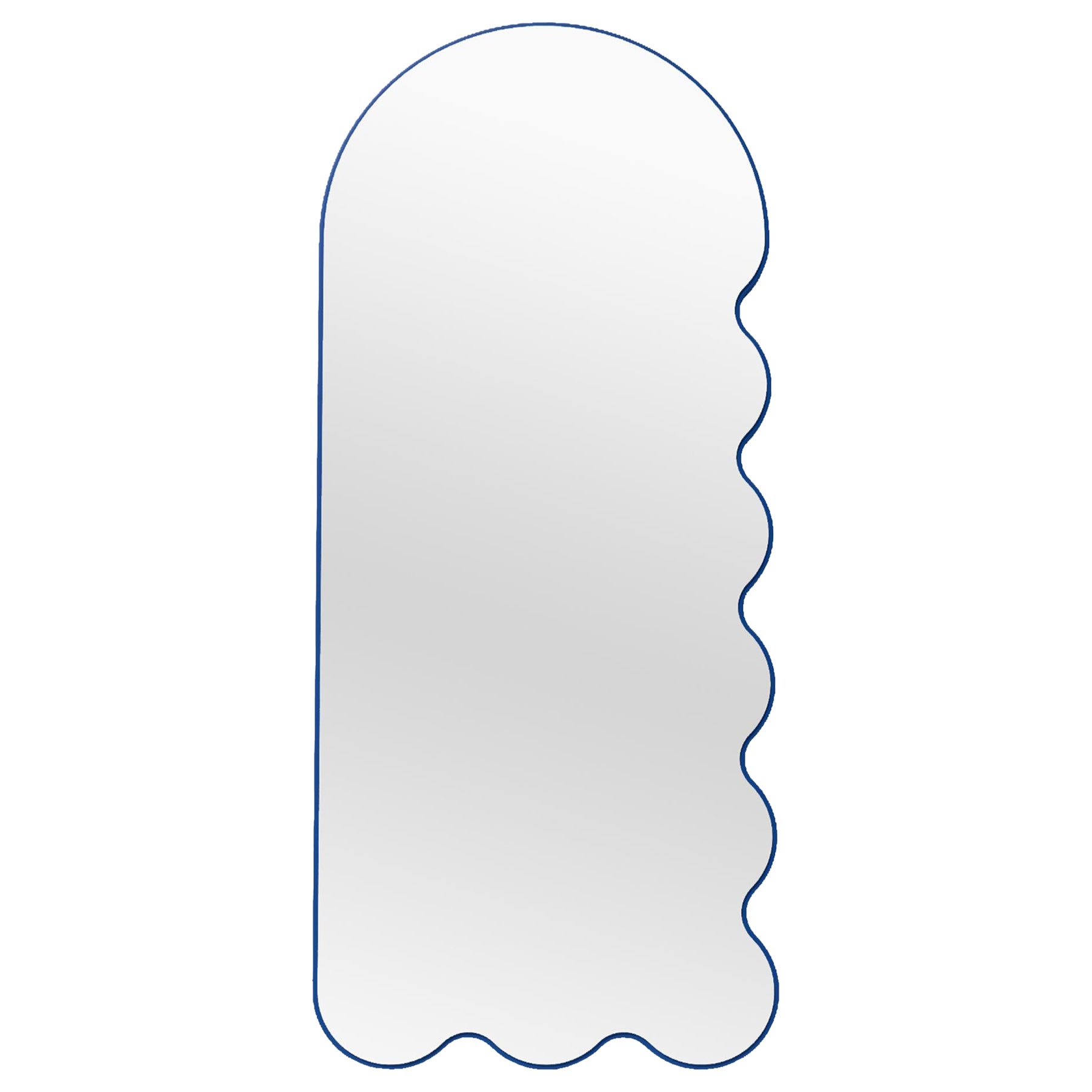 Specchio a figura intera scultoreo ondulato Archvyli R8 di oitoproducts in vendita