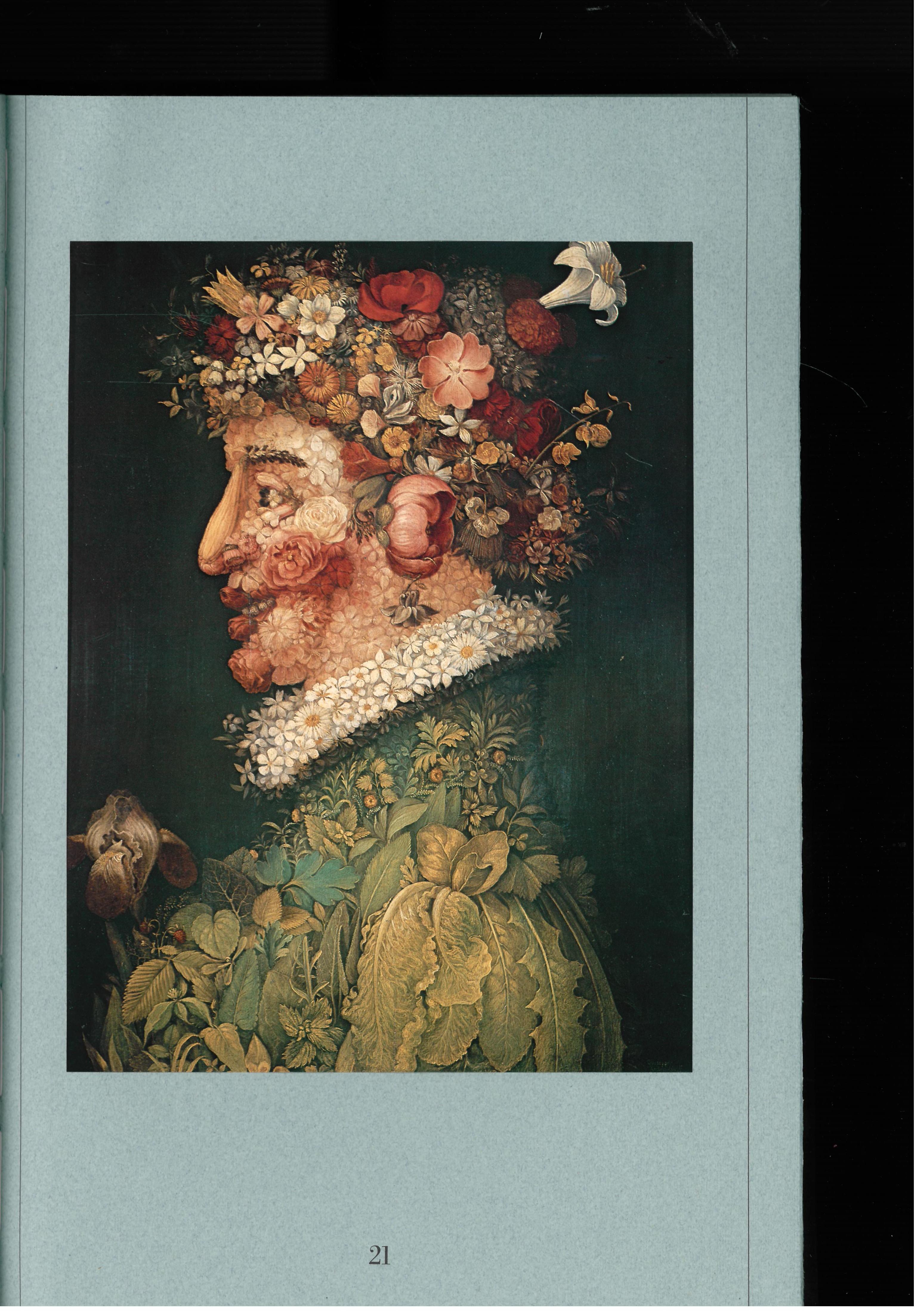 A beautifully produced book by Franco Maria Ricci, one of a limited edition of 3,000 numbered copies, this being 388. 175 pages with tipped in color plates with additional drawings and sketches, the text is in English. Arcimboldo has become best