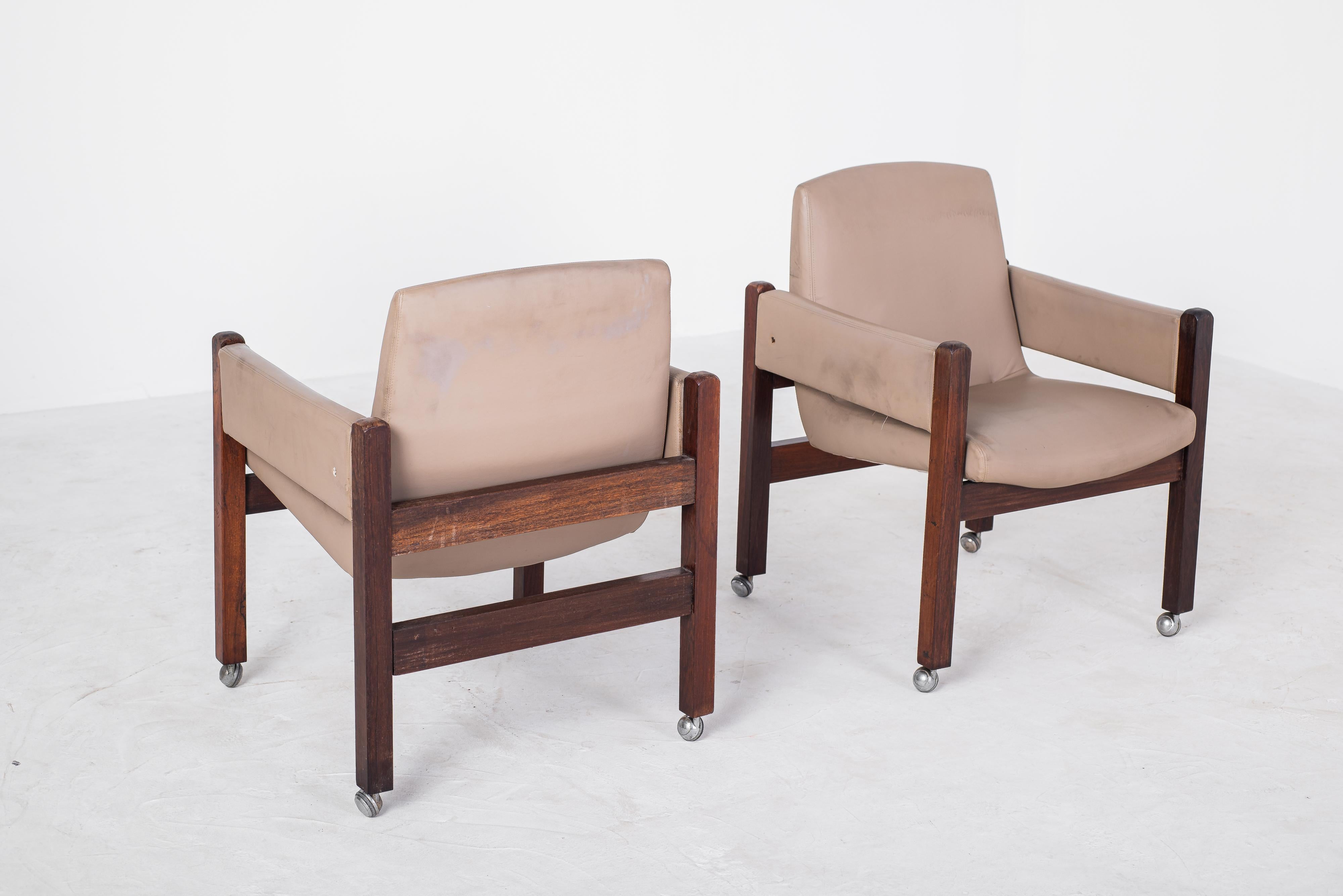 Mid-Century Modern Sérgio Rodrigues, Arco Armchair, 1960 For Sale