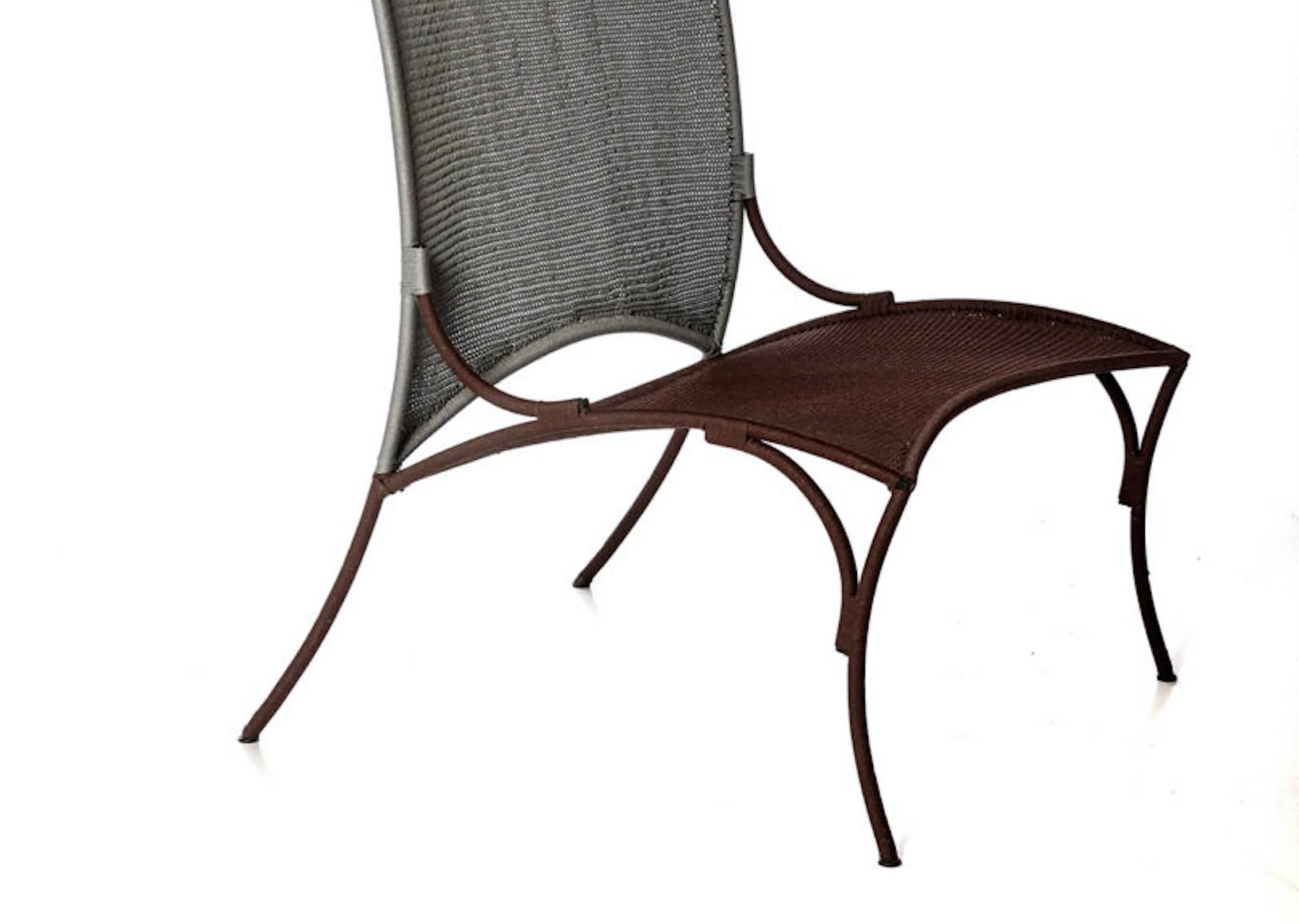 Modern Arco Chair A. by Martino Gamper for Moroso for Indoor or Outdoor in Multi-Color For Sale