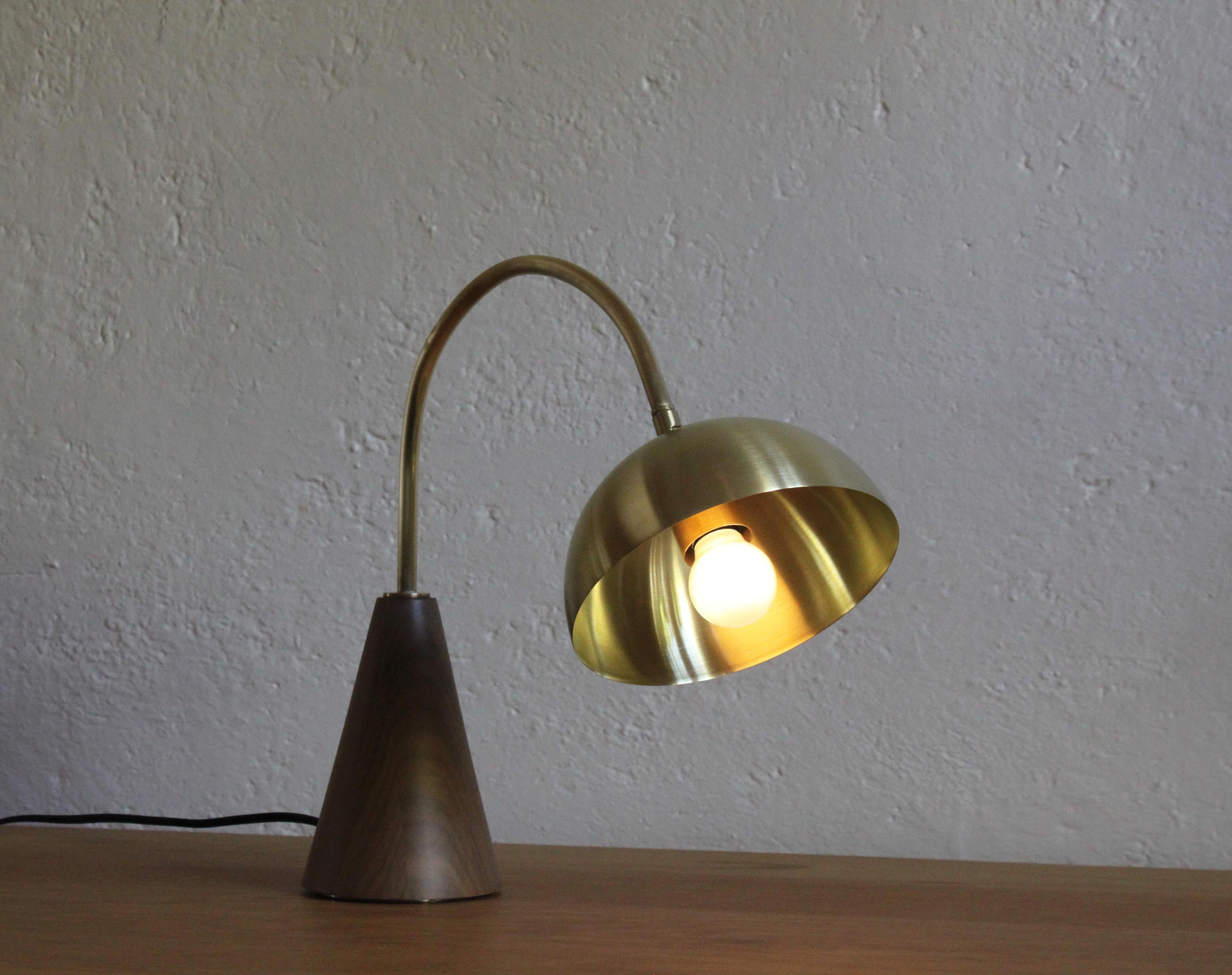 Arco De Mesa Table Lamp by Maria Beckmann, Represented by Tuleste Factory In New Condition For Sale In New York, NY