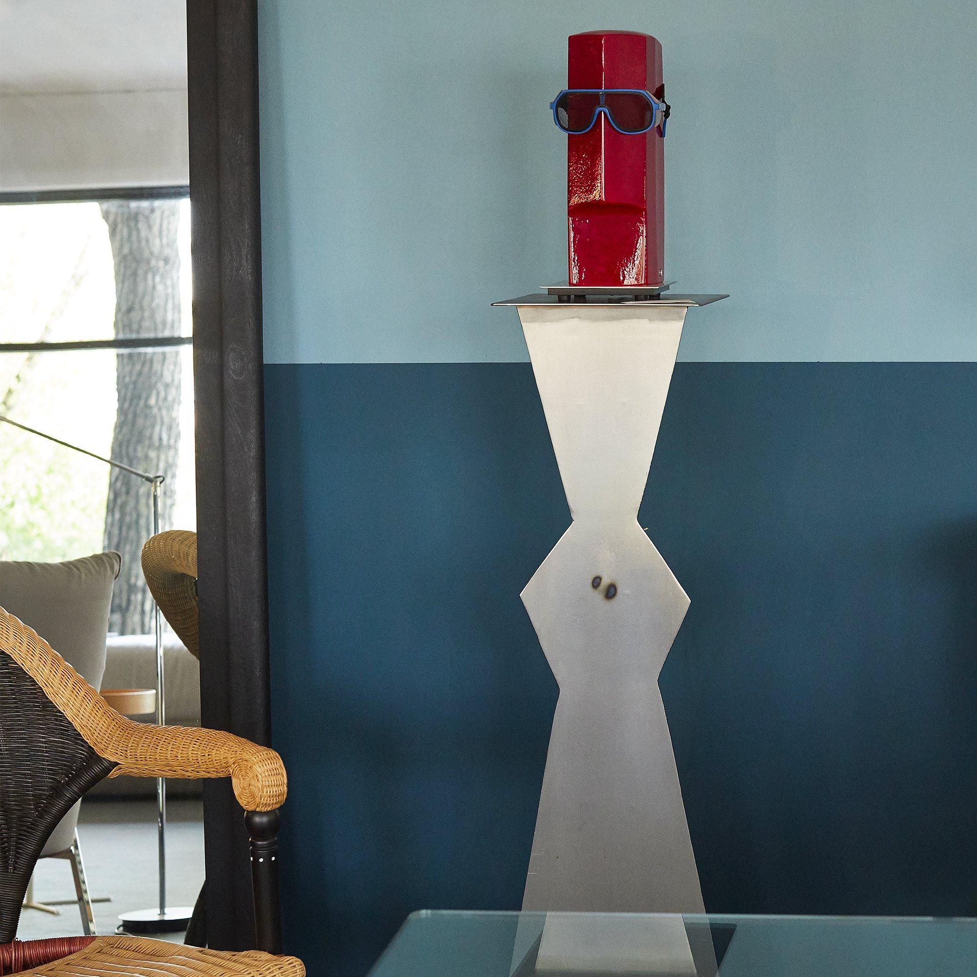 Late 20th Century Arc Horizon Flagellé, Raffaello Biagetti produit par Memphis Post Design en vente