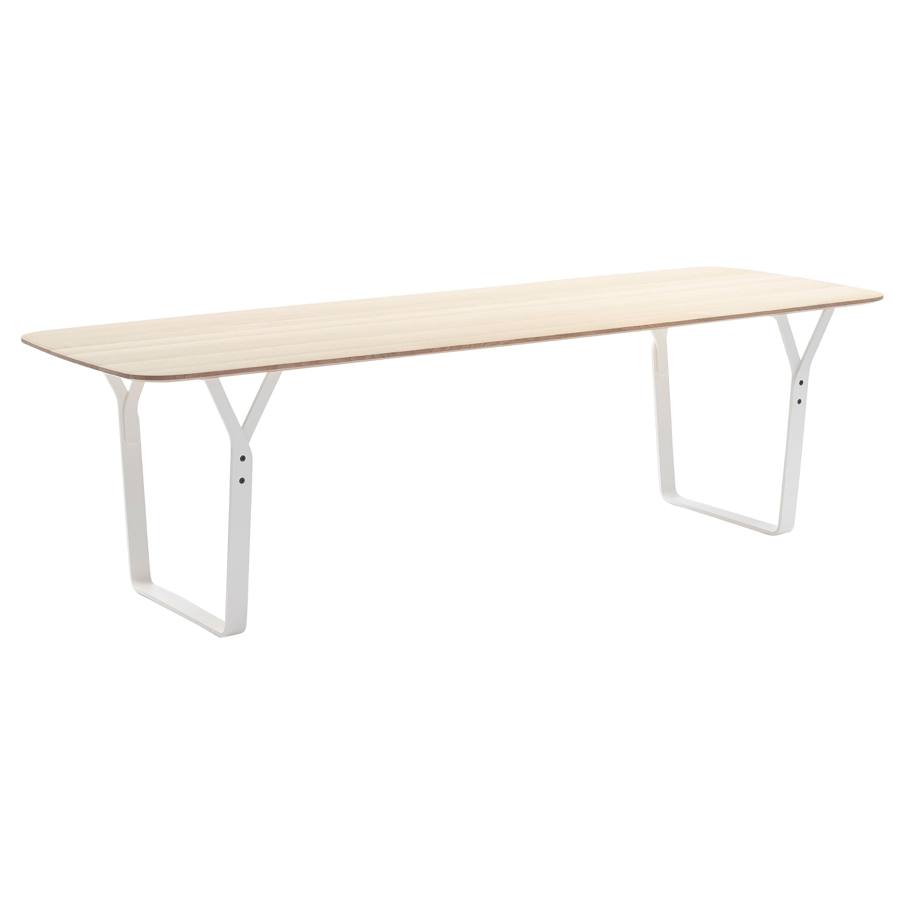 Arco Essential Wood Table Designed by Gudmundur Ludvik For Sale at 1stDibs
