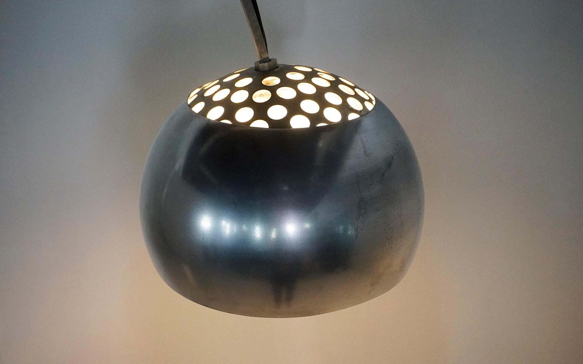 Aluminum Arco Floor Lamp by Achille Castiglioni & Pier Giacomo for Flos, 1960s