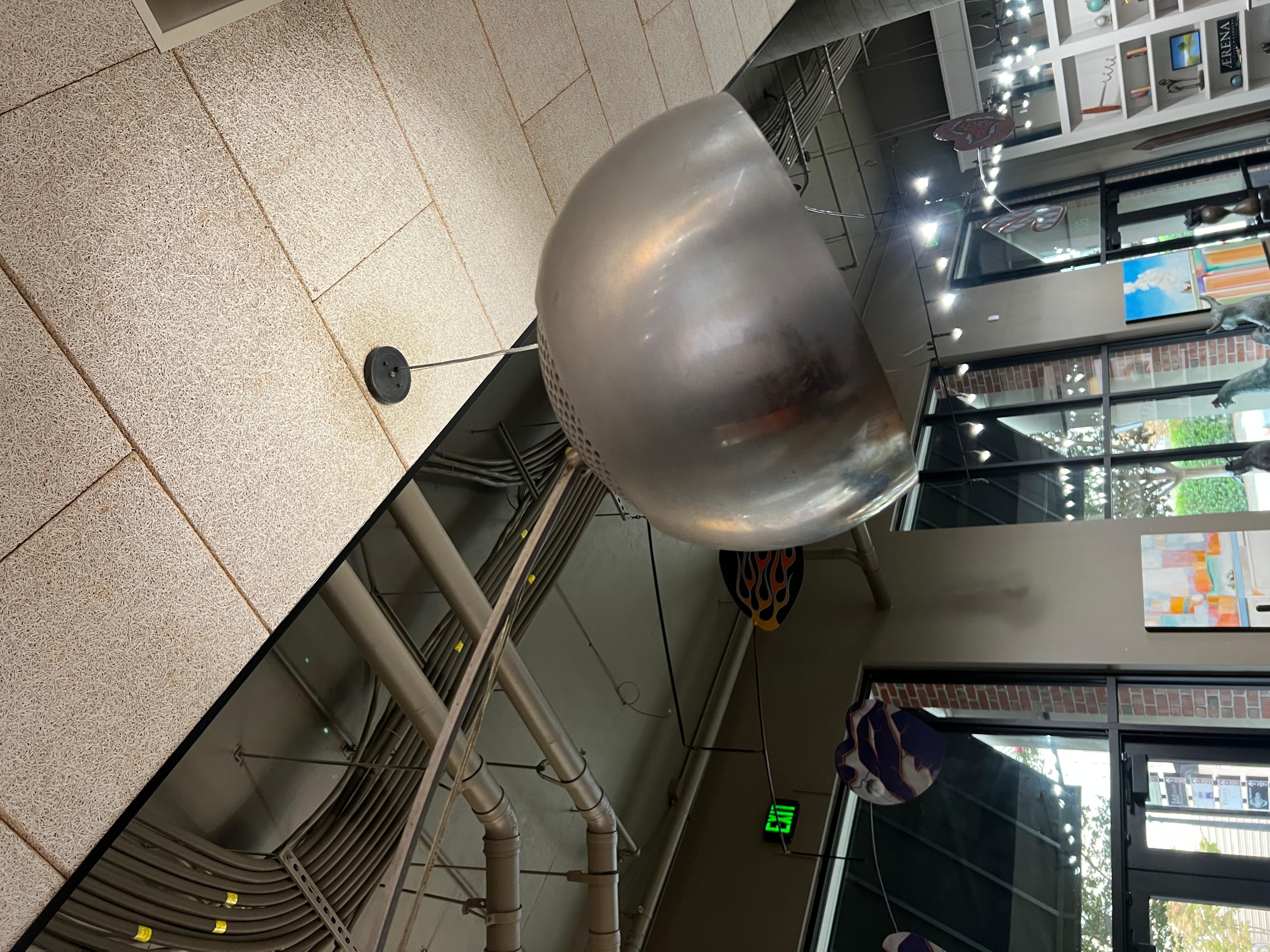 Alluminio Lampada da terra Arco c. 1962 in vendita