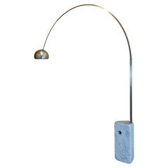Arco floor lamp designed by Achille and Pier Giacomo Castiglioni for Flos 1965