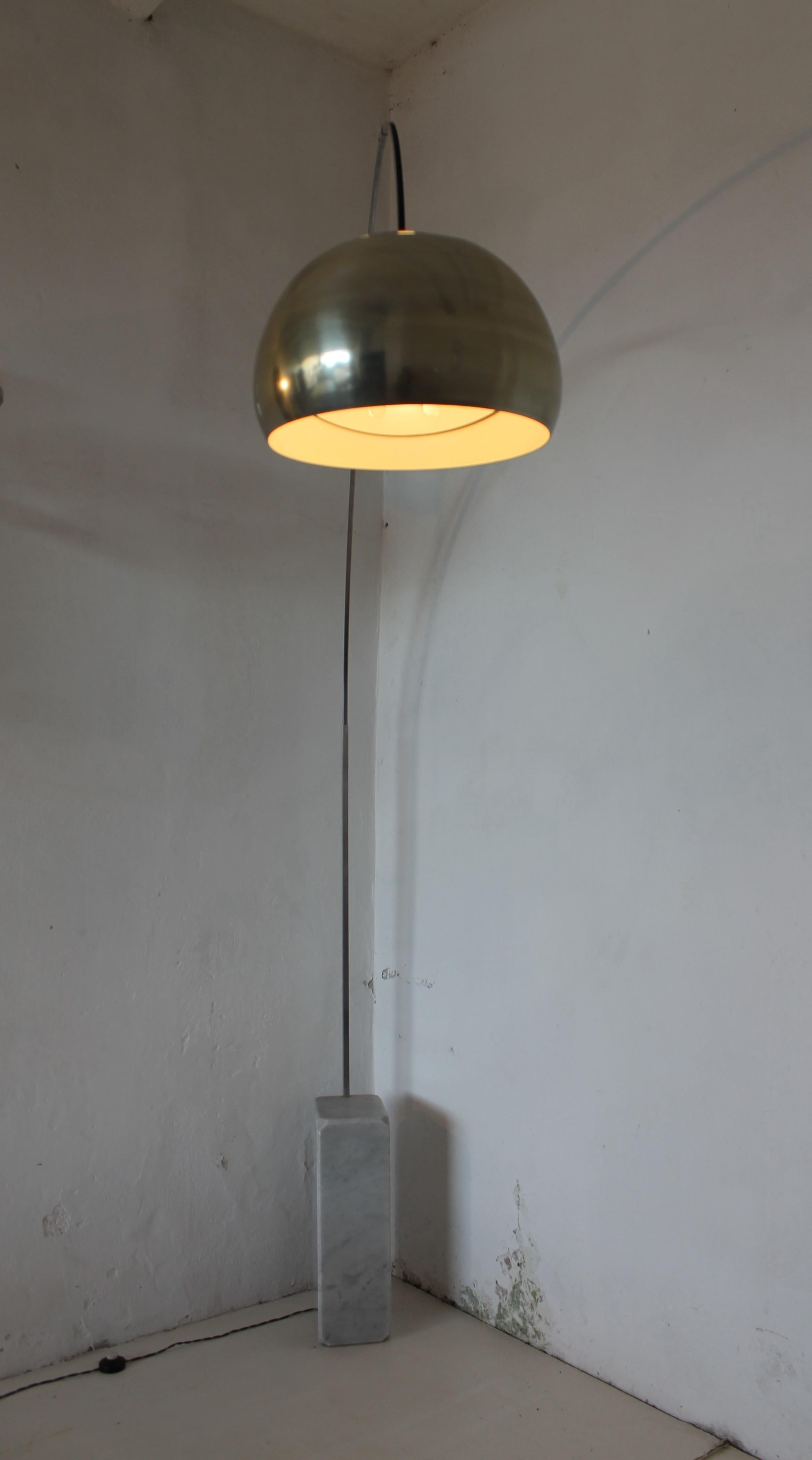 Late 20th Century Arco Flos Lamp by Achille and Pier Giacomo Castiglioni, Italy '70s For Sale