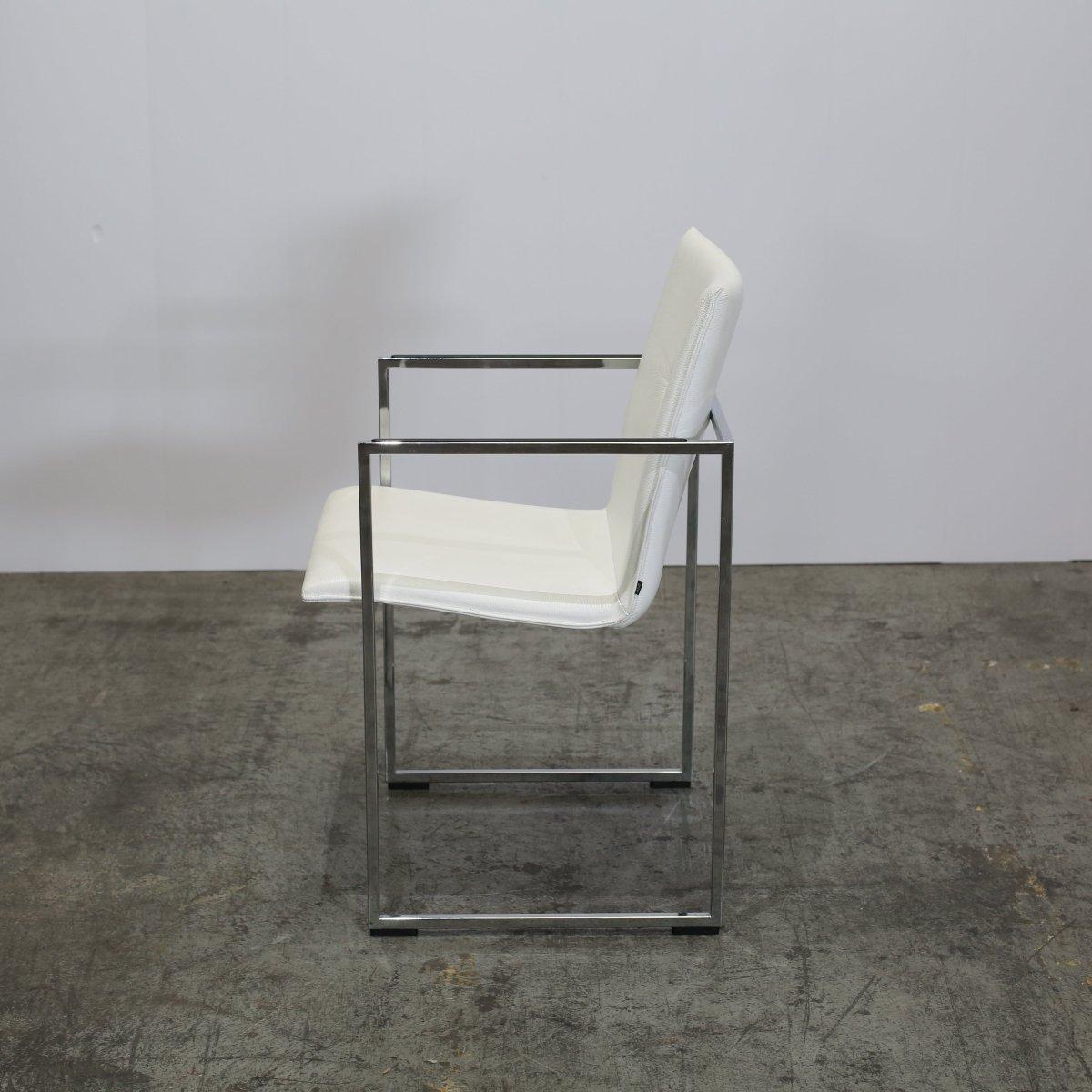 Arco Gestellstühle by Burkhard Vogtherr, Achtergruppe (Metall) im Angebot