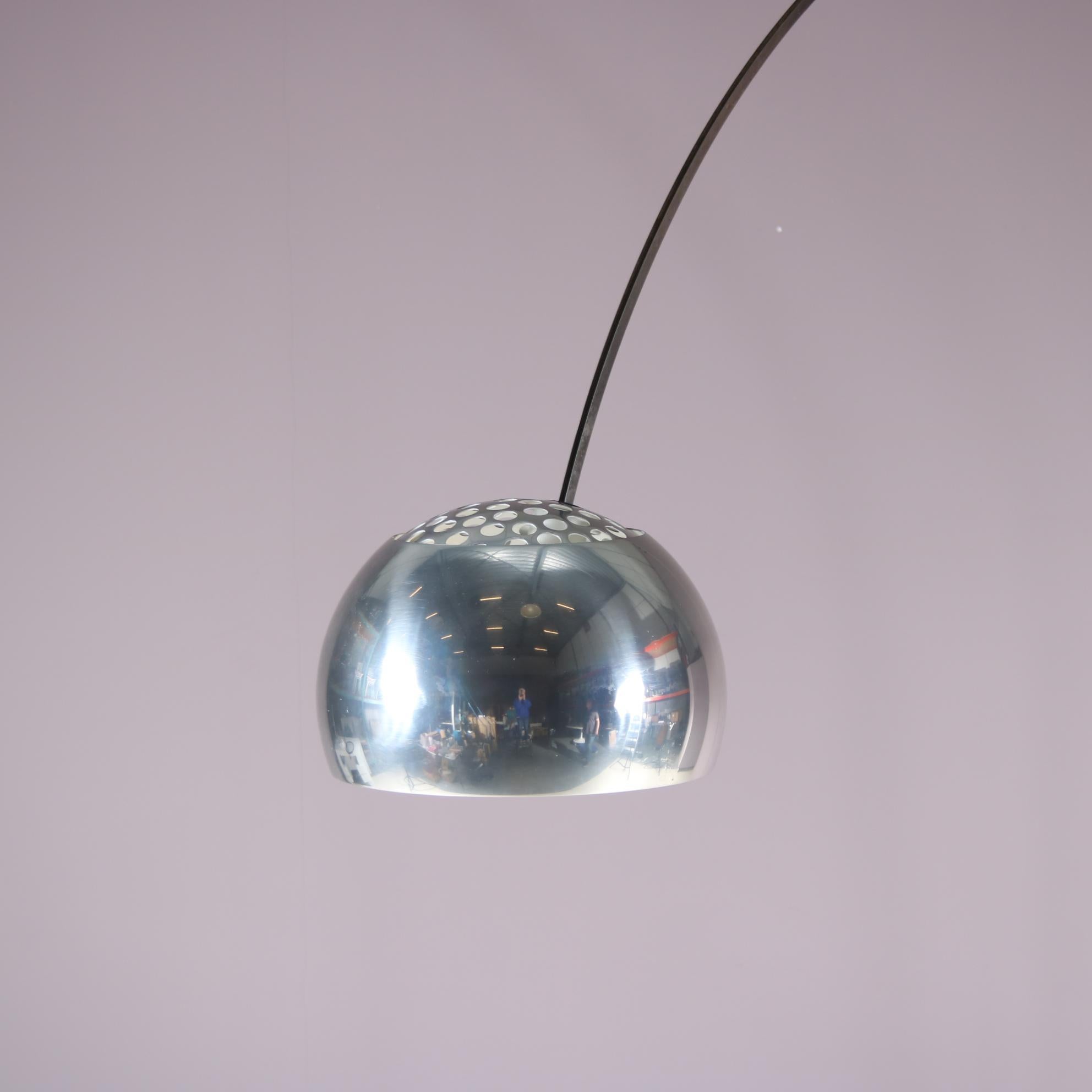 Italian “Arco” Lamp by Achille and Pier Giacomo Castiglioni for Flos, Italy 1970 For Sale
