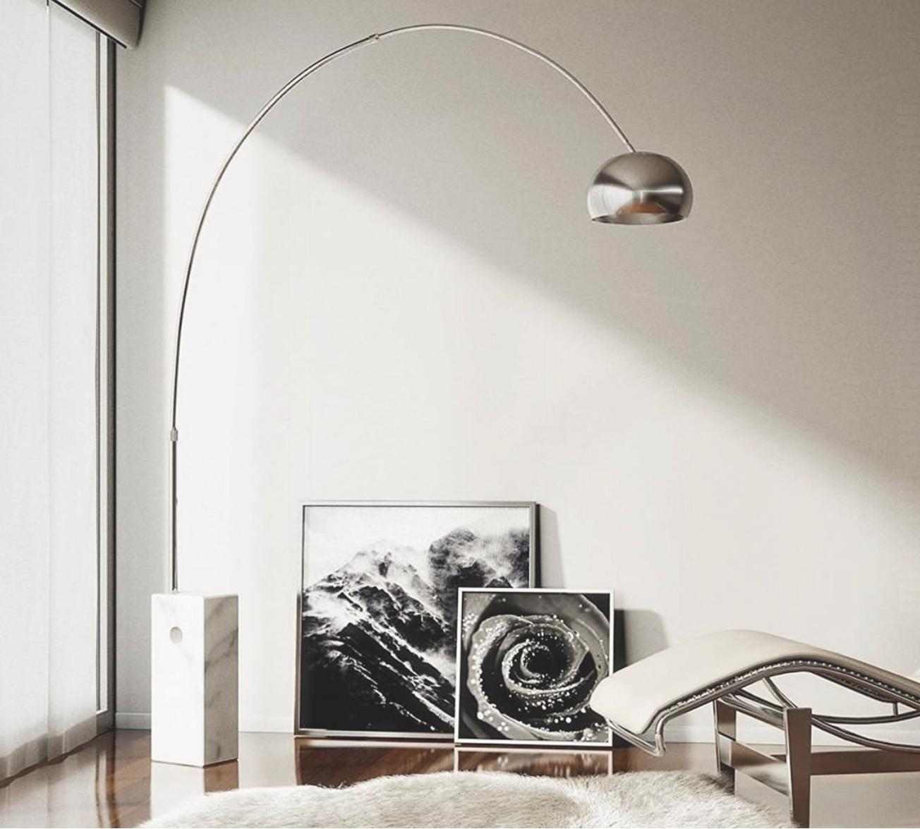 Arco Lamp by Achille Castiglioni for Flos, Italian Mid-Century Modern 1962 Italy 3