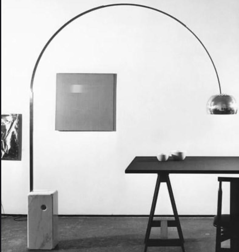 Arco Lamp by Achille Castiglioni for Flos, Italian Mid-Century Modern 1962 Italy 4