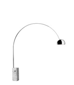 Arco Lamp by Achille Castiglioni for Flos:: Italian Mid-Century Modern 1962 Italy