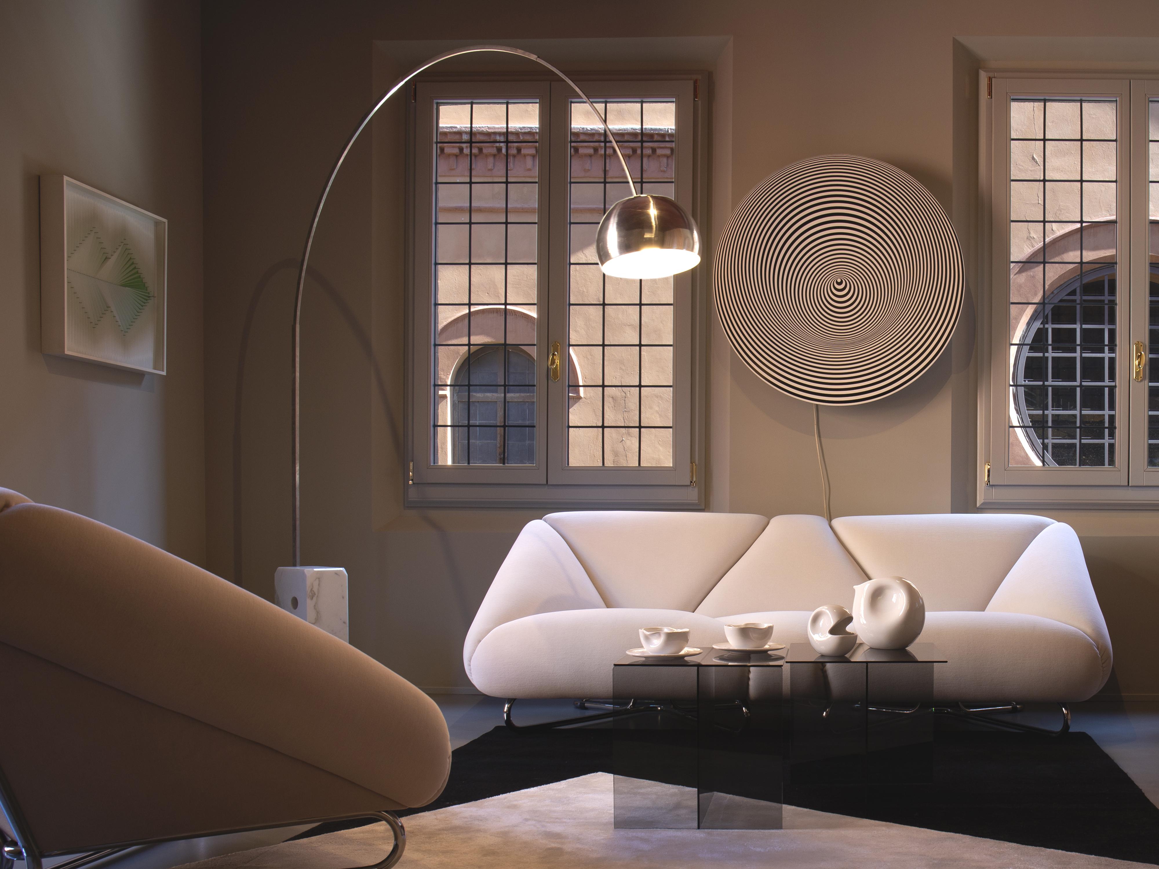 Aluminum Arco Lamp by Achille & Pier Giacomo Castiglioni for Flos, 1962 For Sale