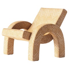 Arco Lounge Chair Teide Ochre