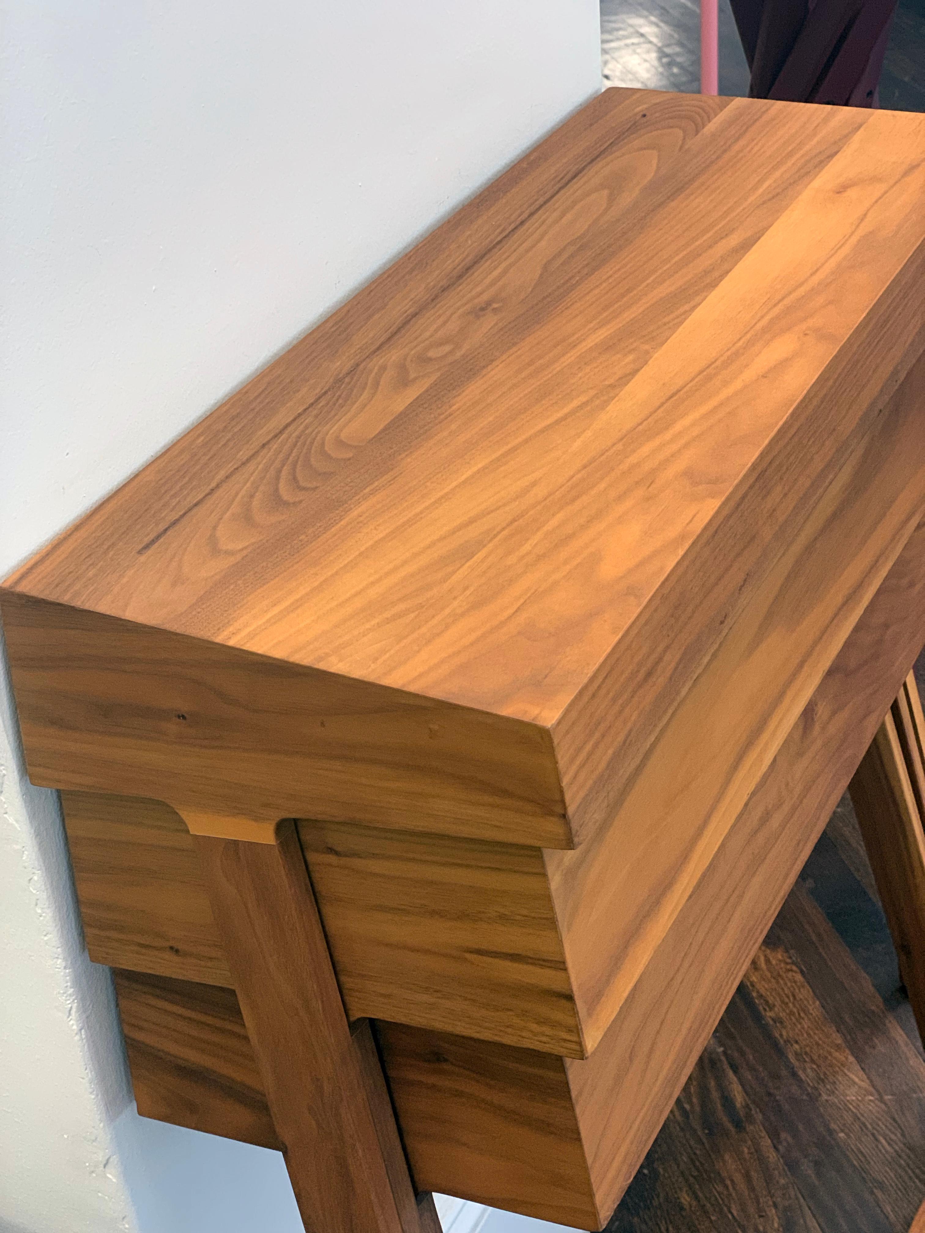 Wood Arco Pivot Cabinet