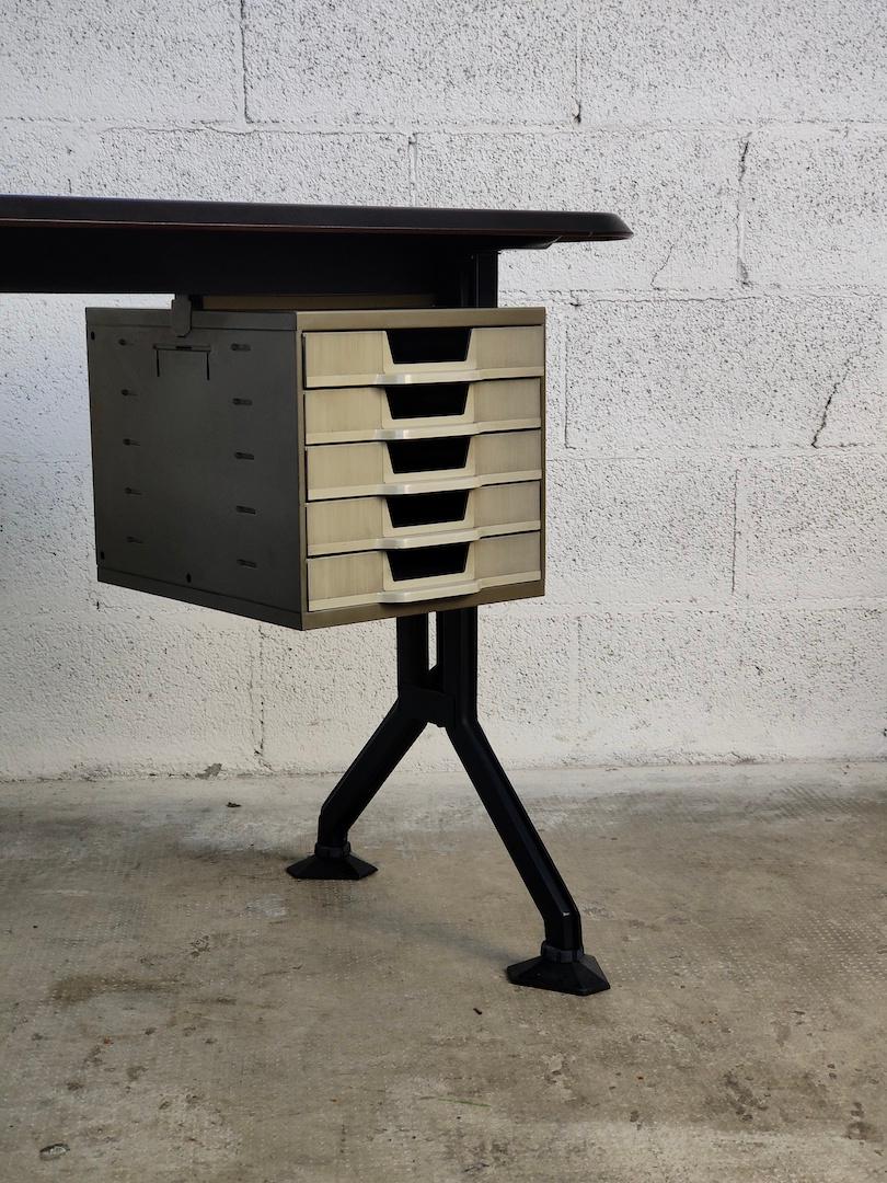 Italian Arco Series Typing Desk by BBPR for Olivetti Synthesis 60s, 70s