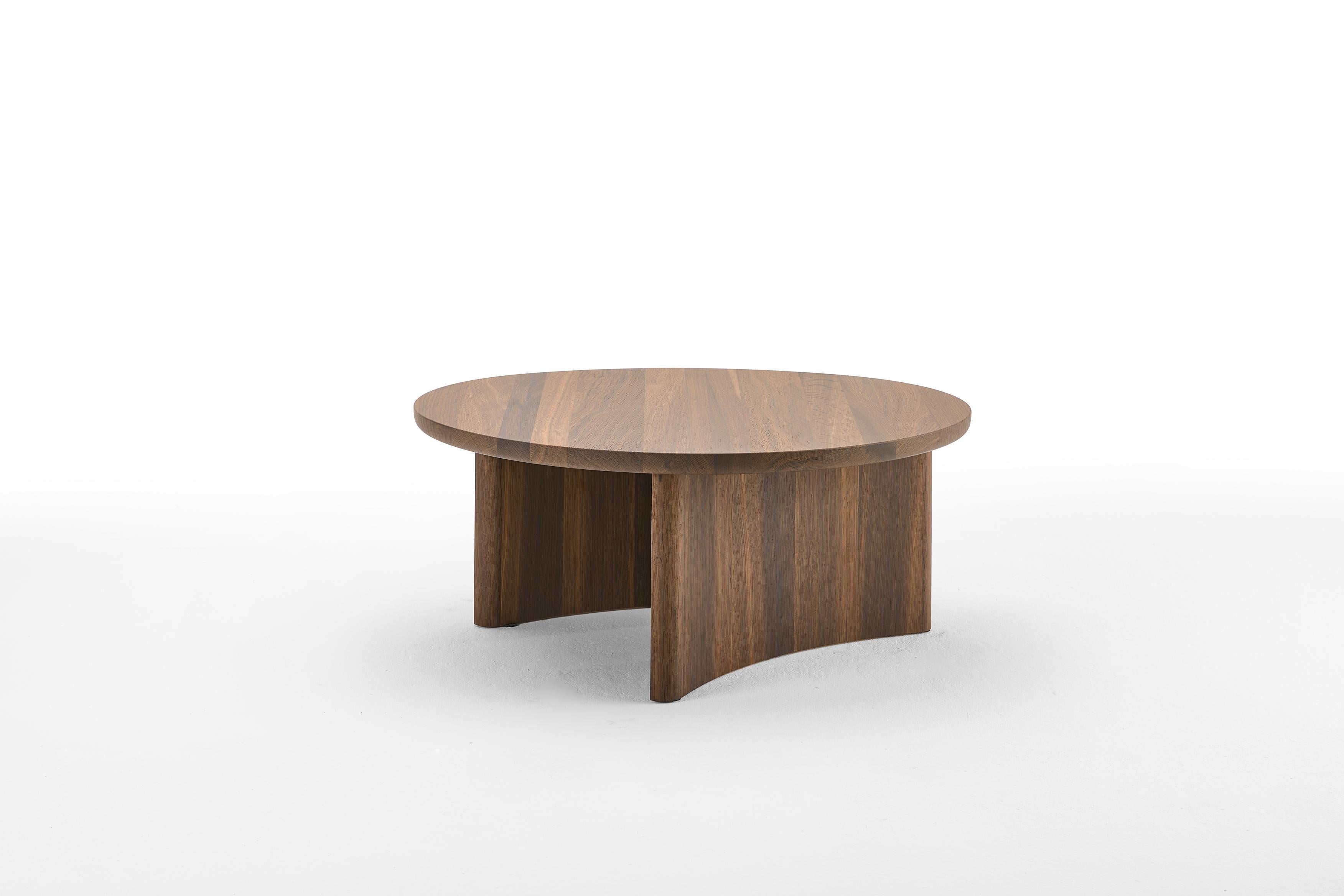 Ensemble Arco de deux tables basses en chêne Dew conçues par Sabine Marcelis Neuf - En vente à New York, NY