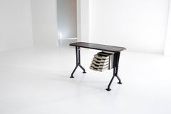 Arco Sidedesk 'Arredamenti Metallici Serie' by B.B.P.R. Studio for Olivetti