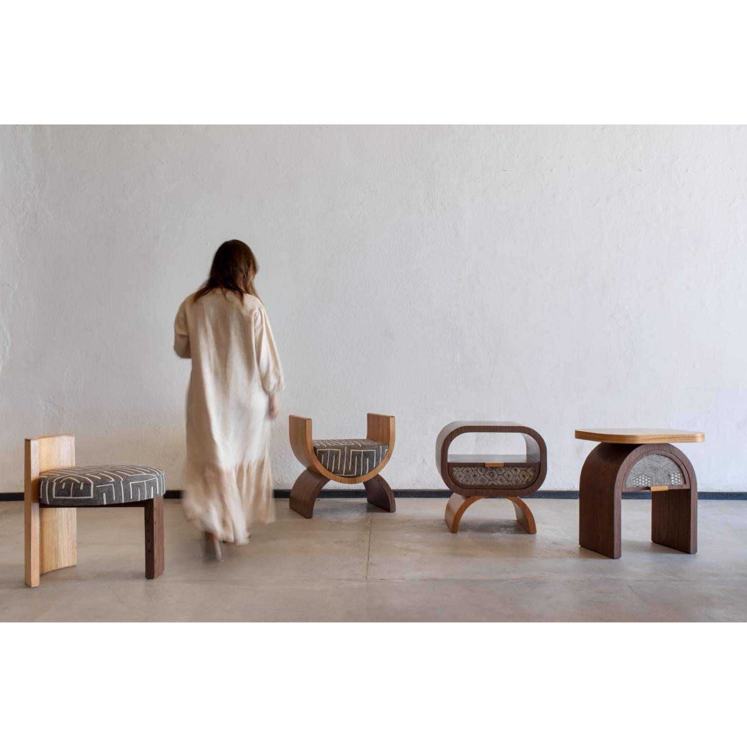 Arco Stool by Gabriela Campos For Sale 5