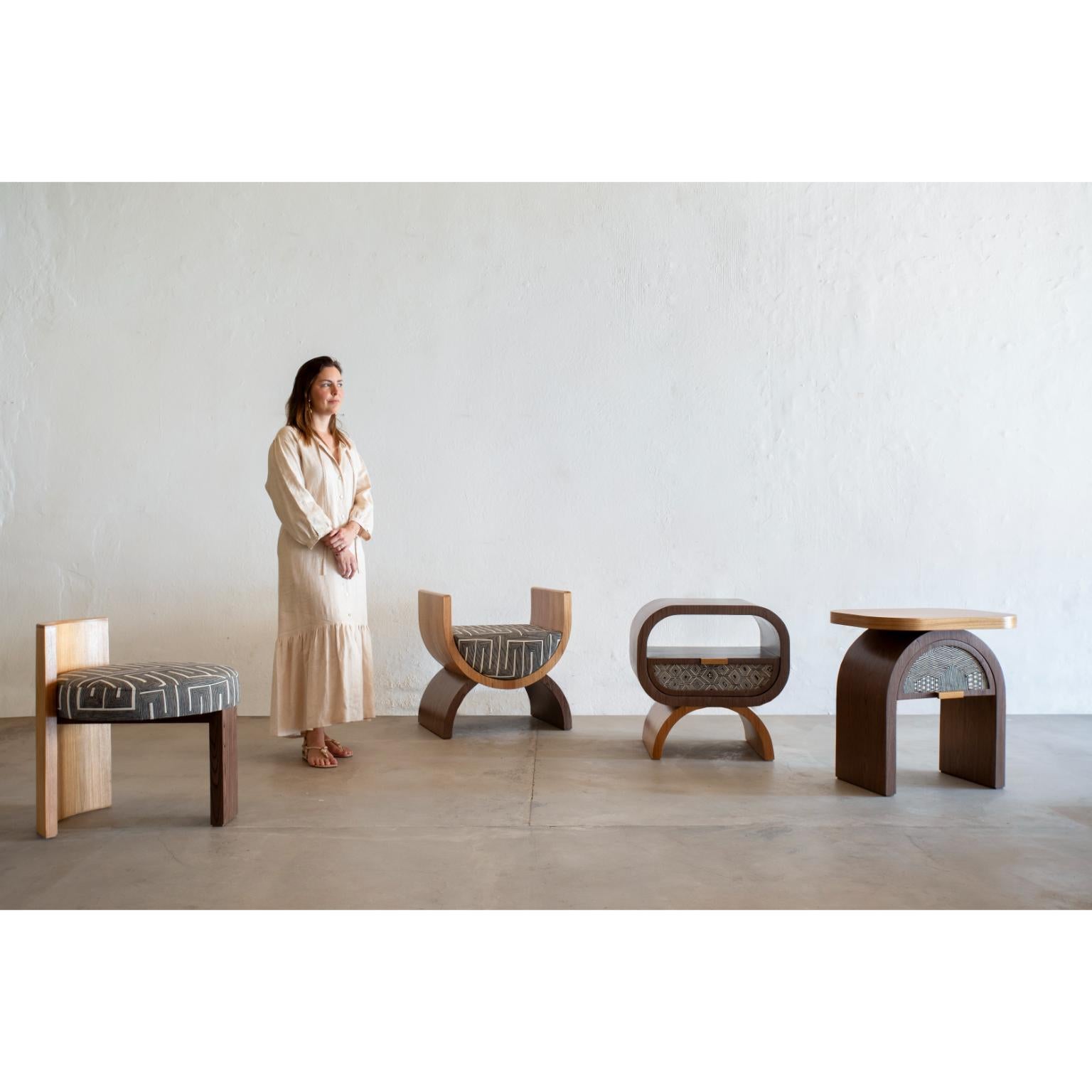 Arco Stool by Gabriela Campos For Sale 6