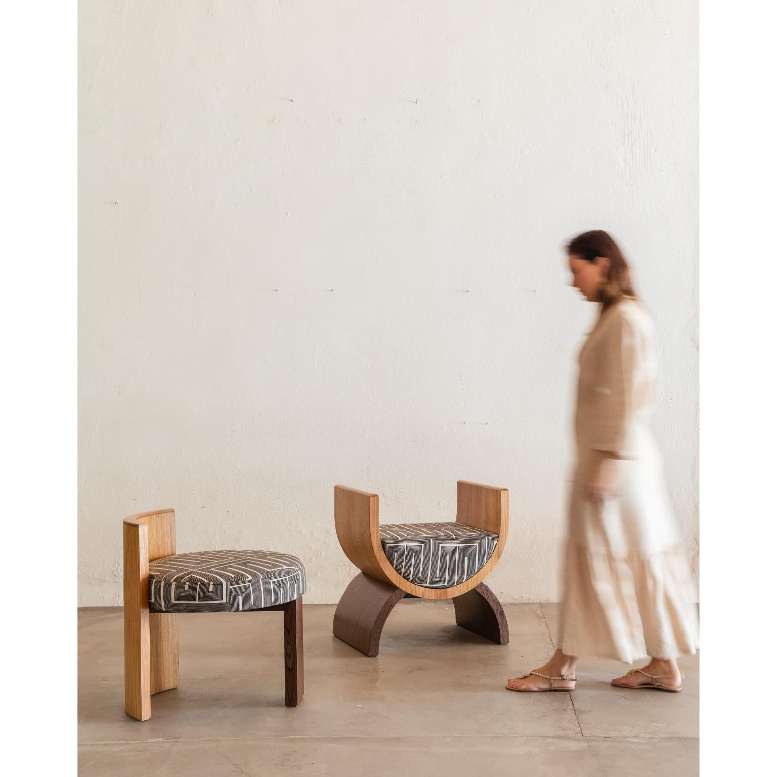 Arco Stool by Gabriela Campos For Sale 7