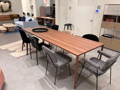 Arco Walnut Slim Table by Bertjan Pot in STOCK