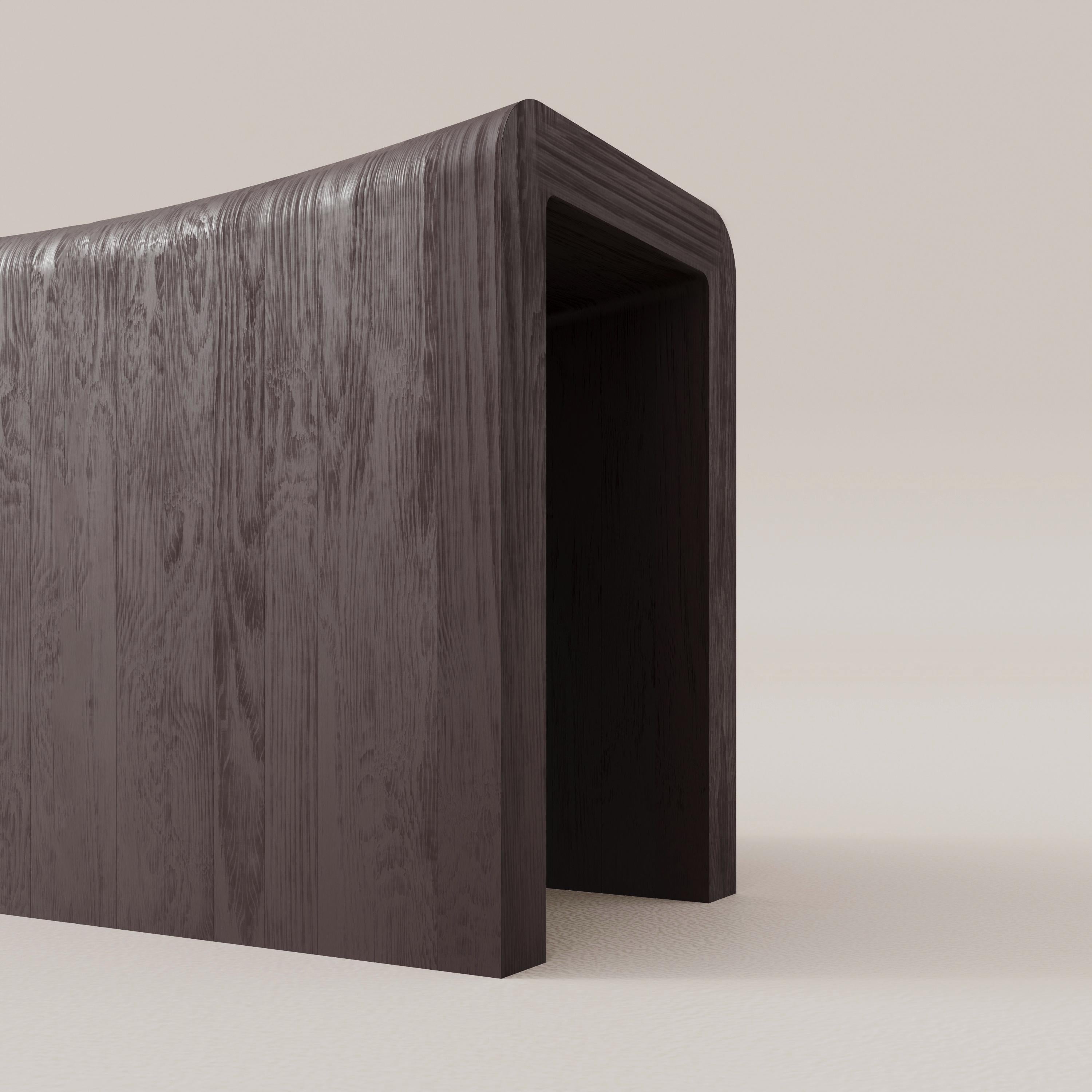 italien Tabouret en bois Arco par Francesco Zonca en vente