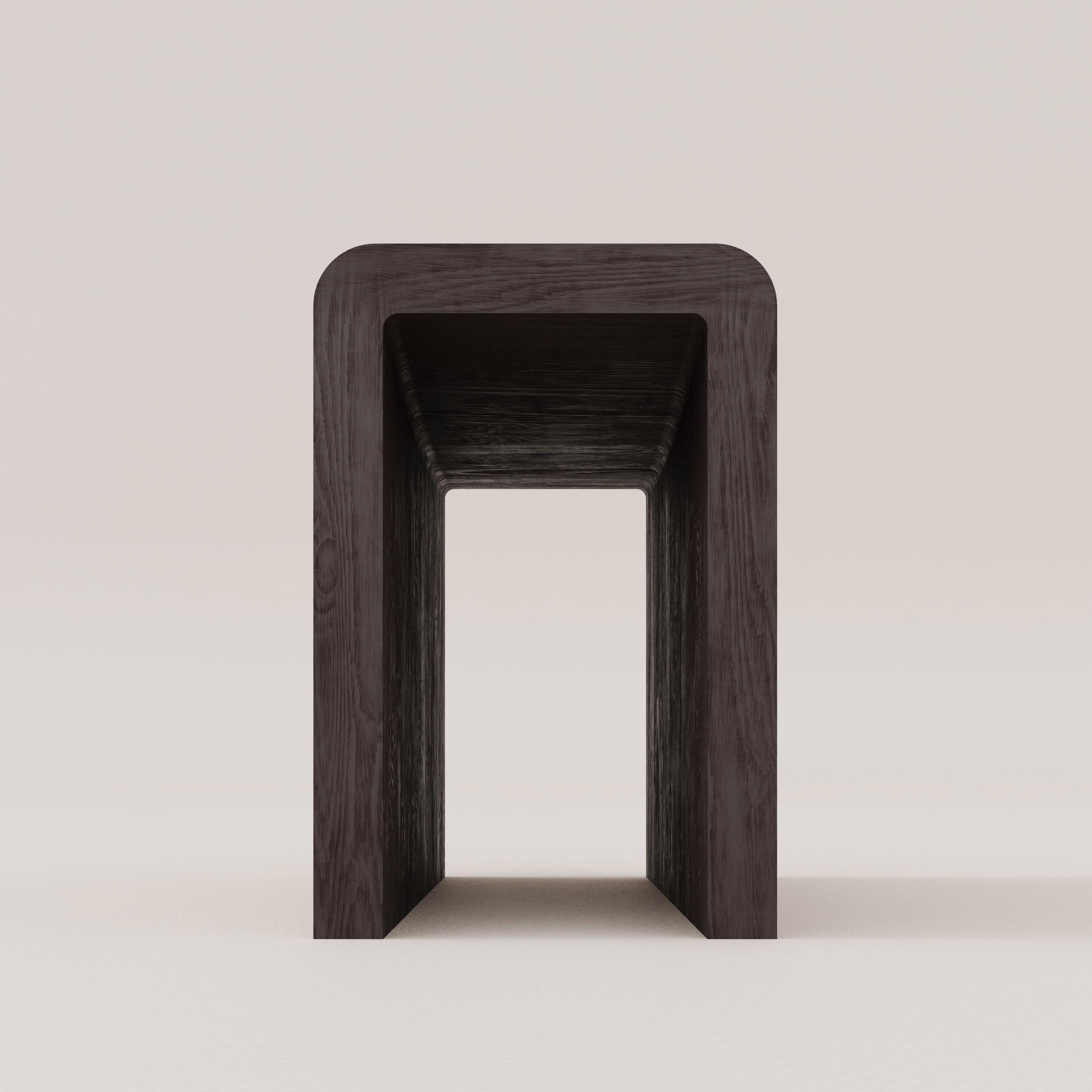 Tabouret en bois Arco par Francesco Zonca Neuf - En vente à Geneve, CH