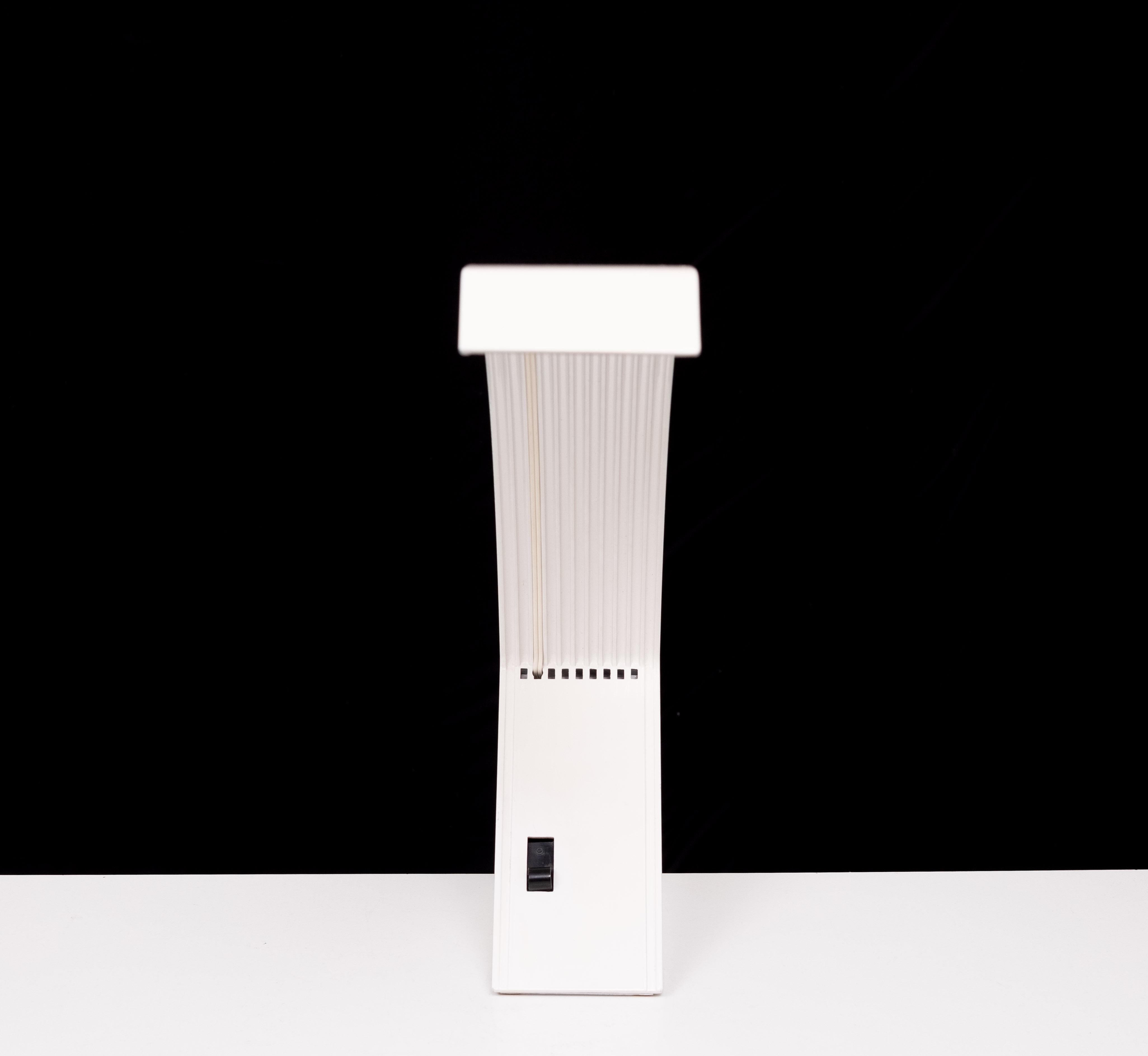 Italian Arcobalena Table lamp minimalist post modern design marco zotta 1980s Italy For Sale
