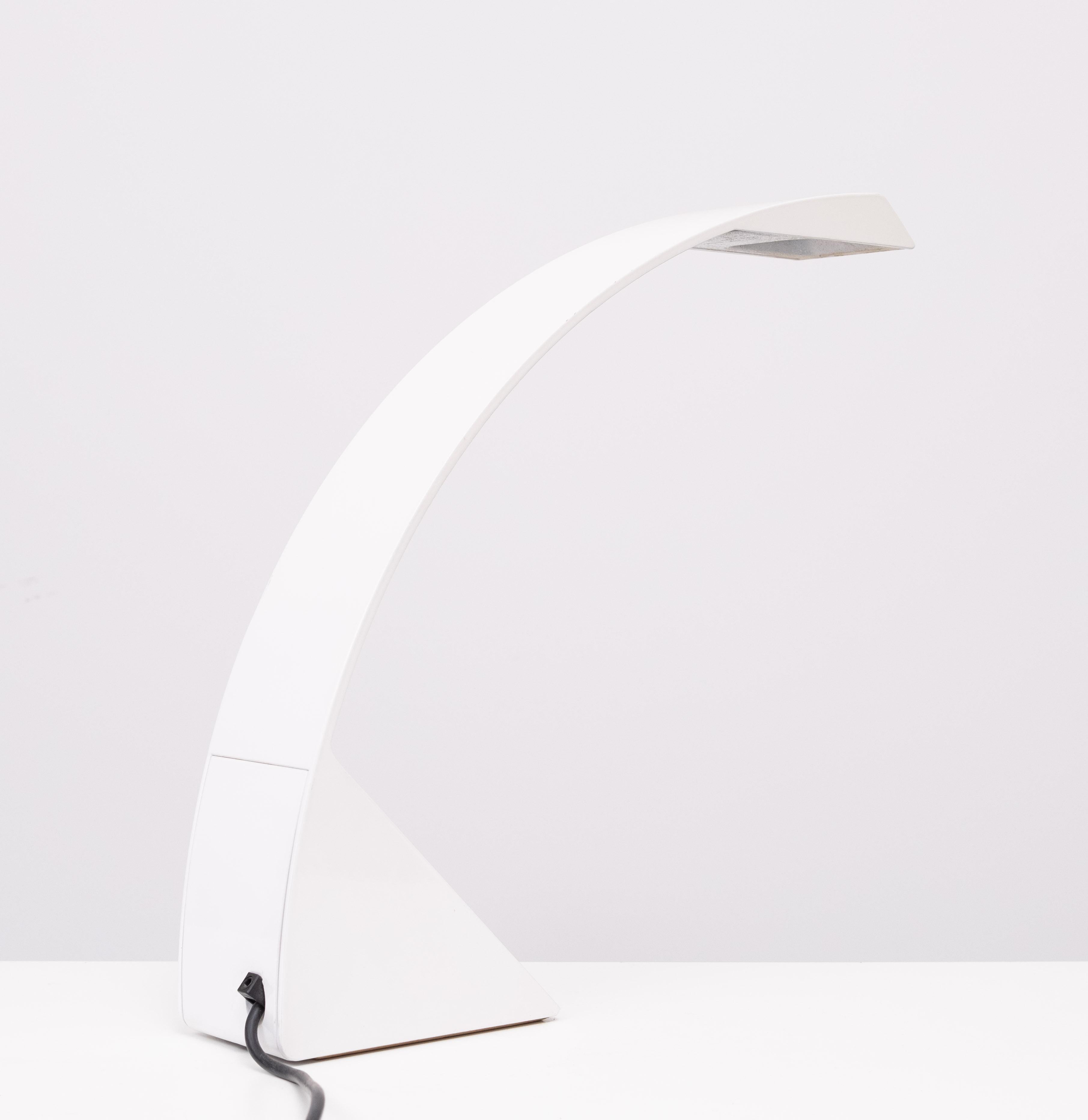 Arcobalena Table lamp minimalist post modern design marco zotta 1980s Italy For Sale 2
