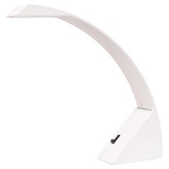 Lampe de bureau Arcobalena, design post-moderne minimaliste marco zotta, années 1980, Italie