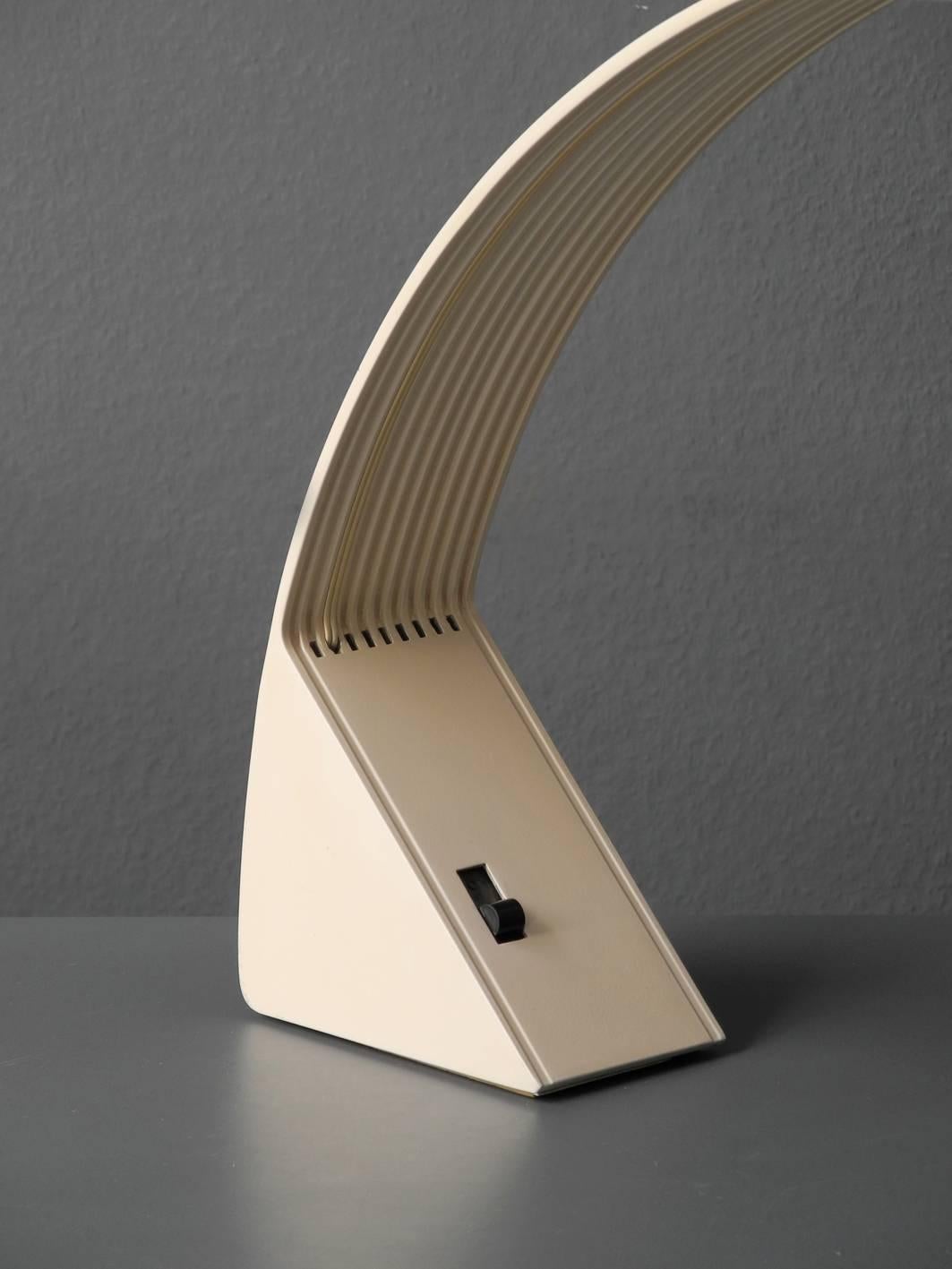 Italian Arcobaleno Halogen Table Lamp Marco Zotta for Cil Roma Italy 1979, MoMA New York