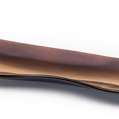 Arcola Bronzed Glass Bowl