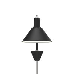 Arcon Wall Lamp in Black/Chrome - By NUAD