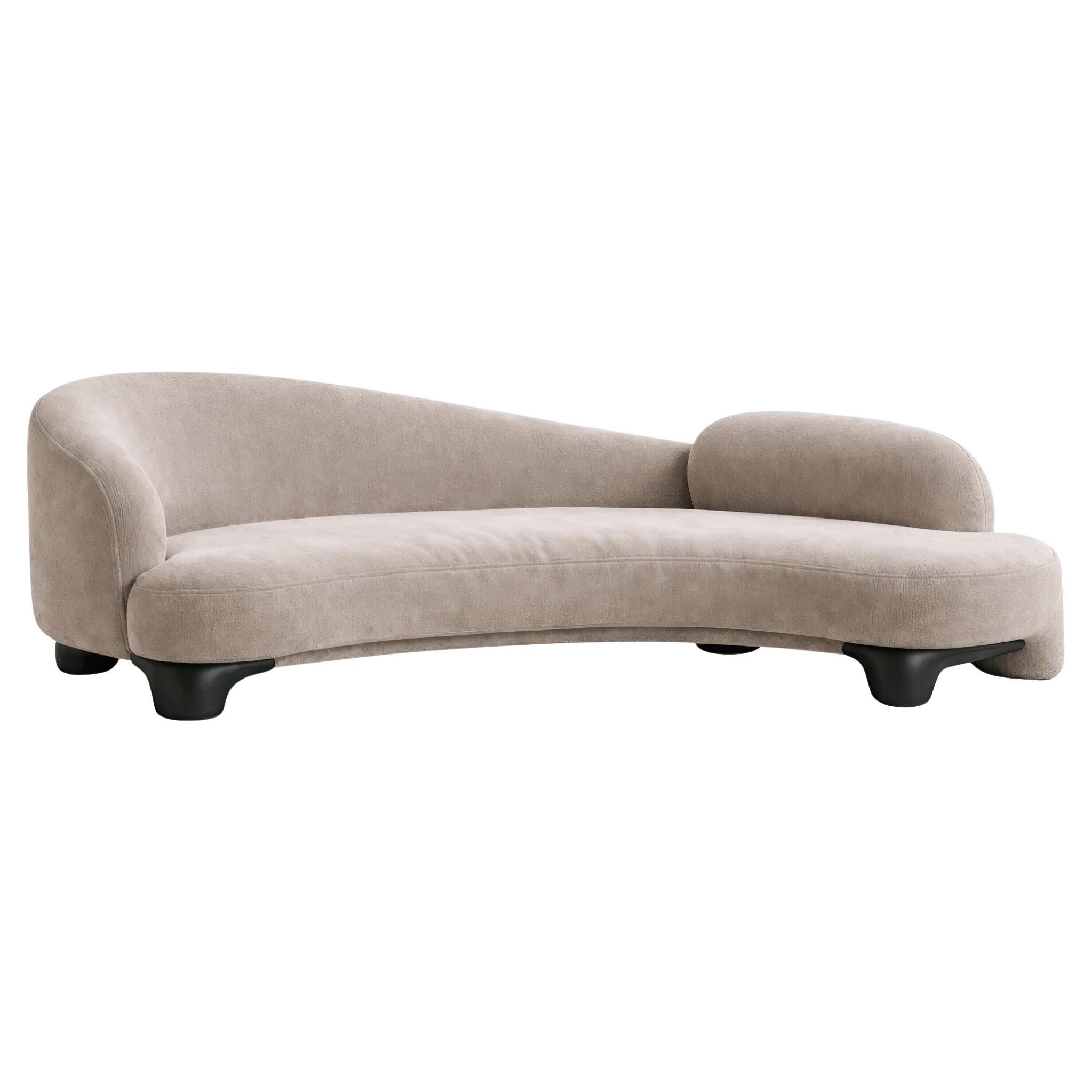 Arcora Sculptural Sofa-Basalt Edition For Sale